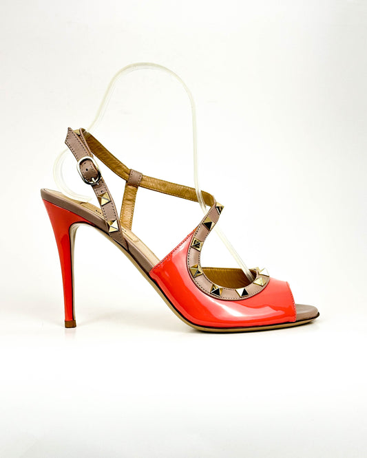 Valentino Rockstud Sandals- Size 37