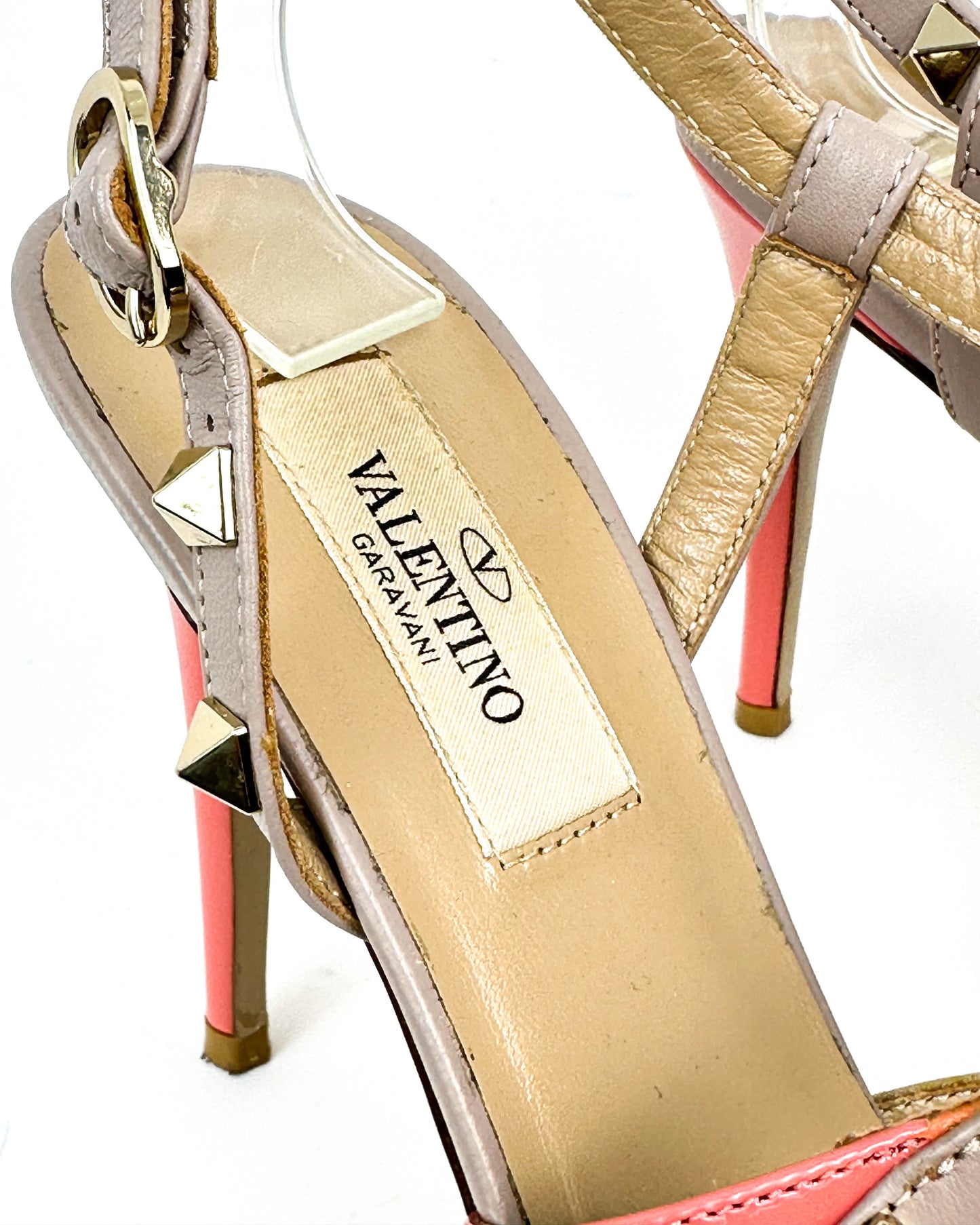 Valentino Rockstud Sandals- Size 37