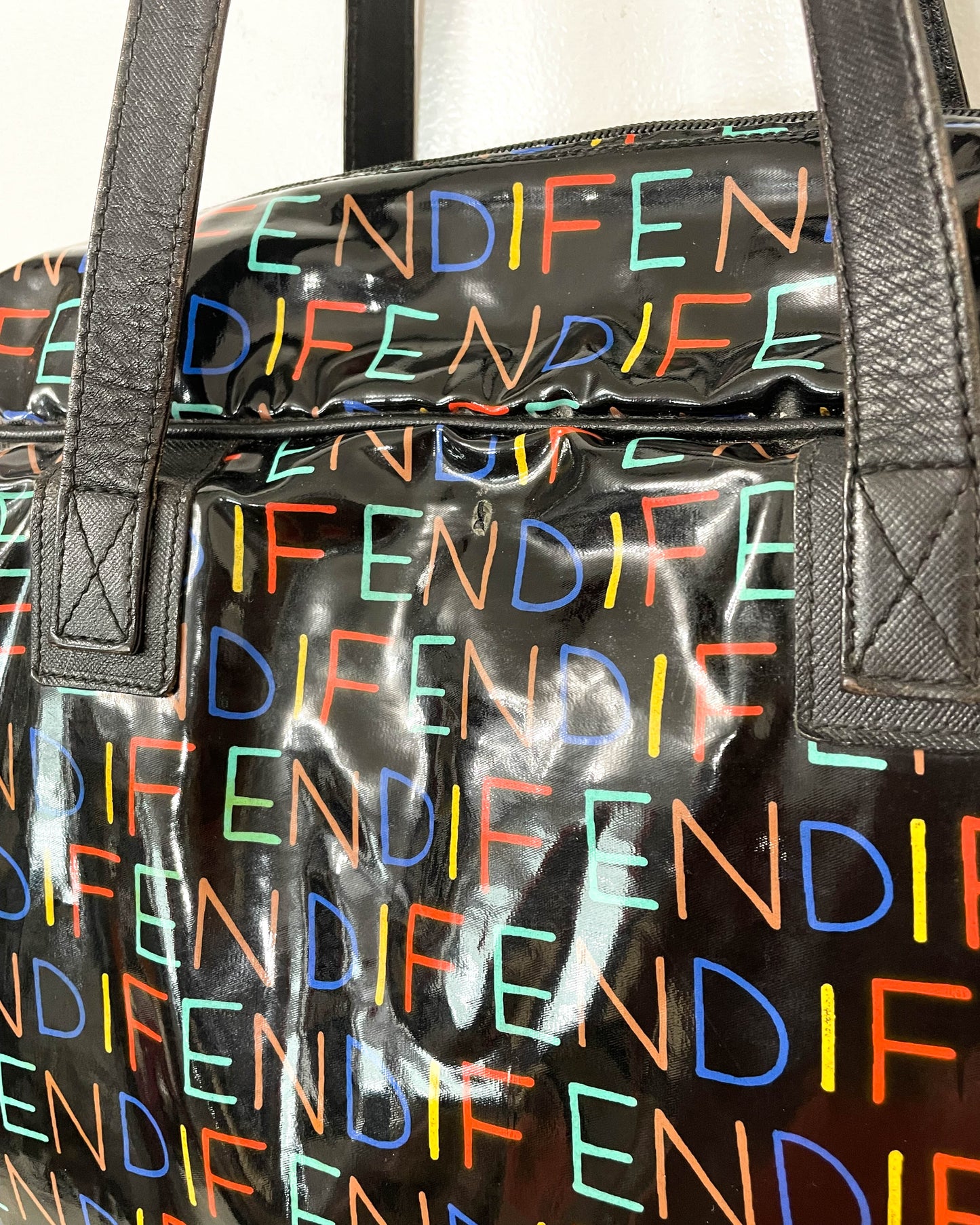 Fendi Vintage PVC Weekend Bag