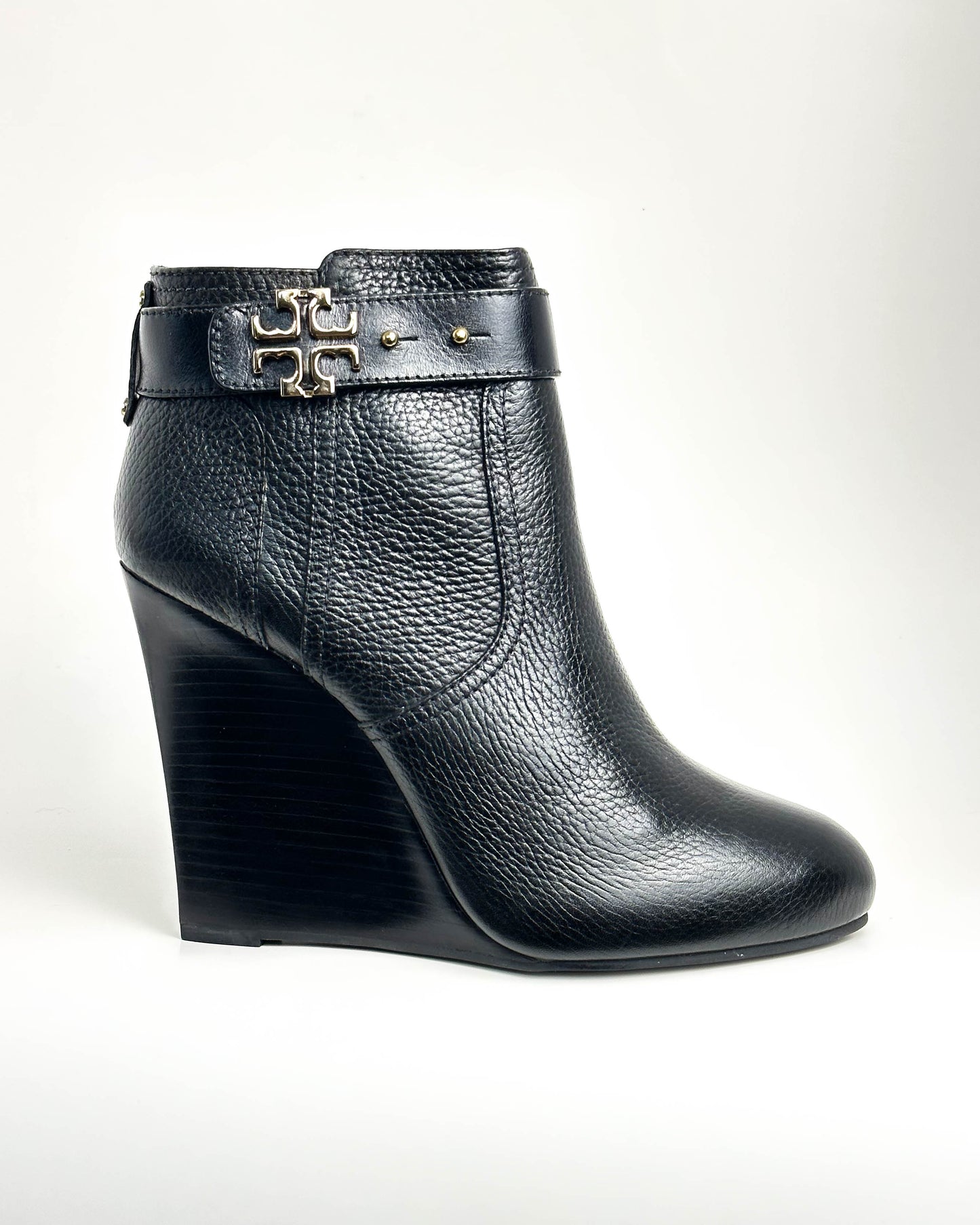 Tory Burch Wedge Boots- Size 8.5