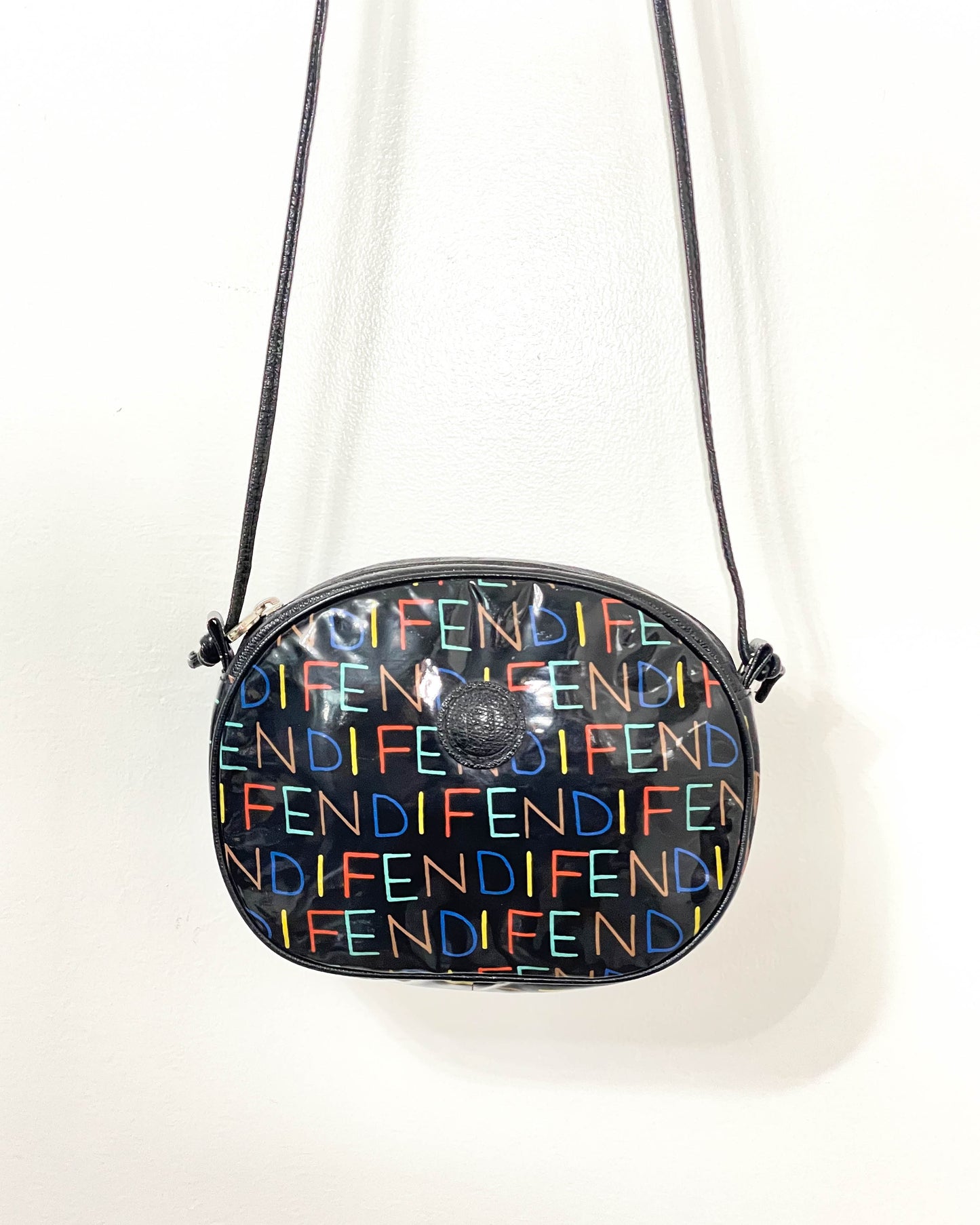 Fendi Vintage Crossbody PVC Bag