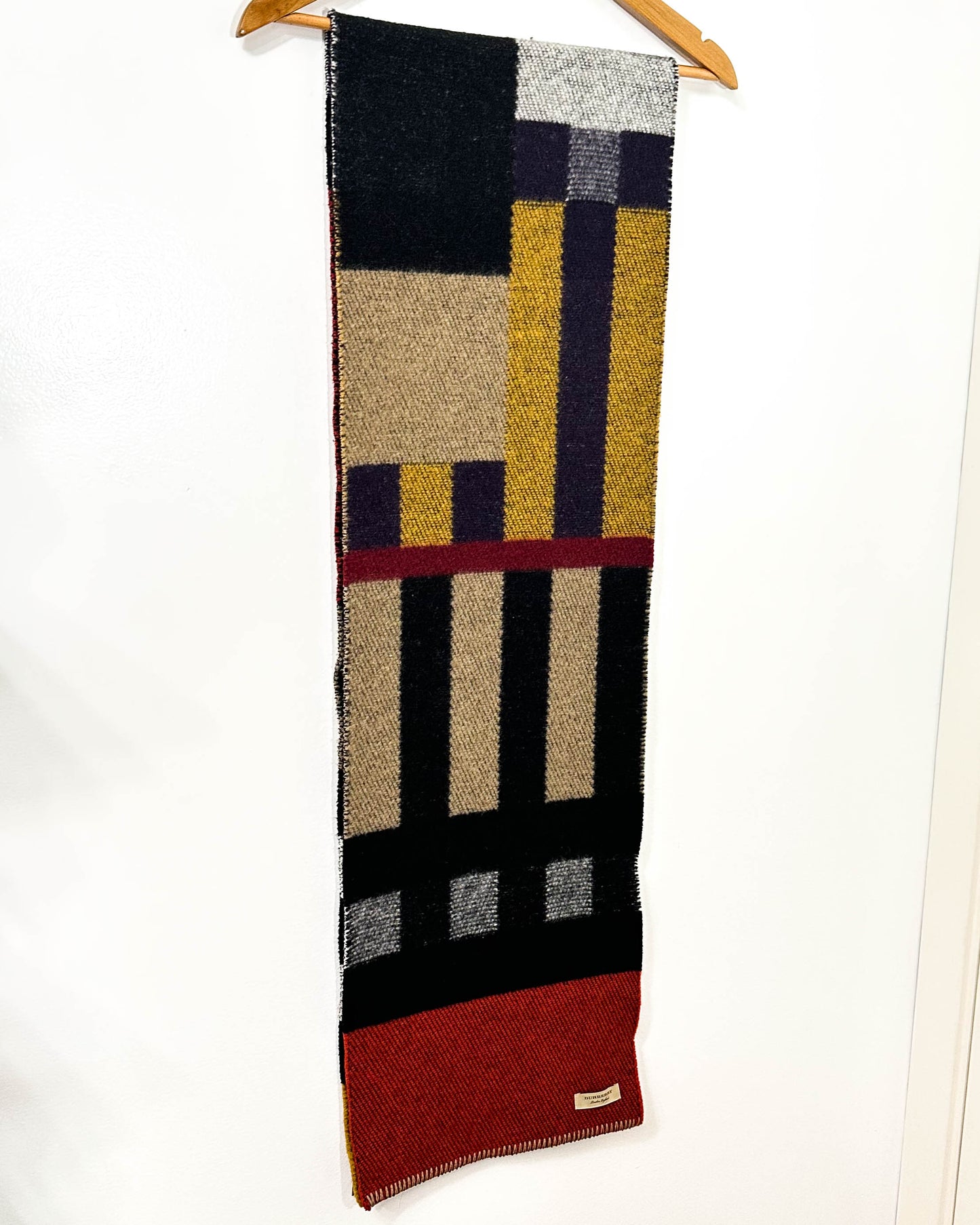 Burberry Wool/Cashmere Blend Scarf