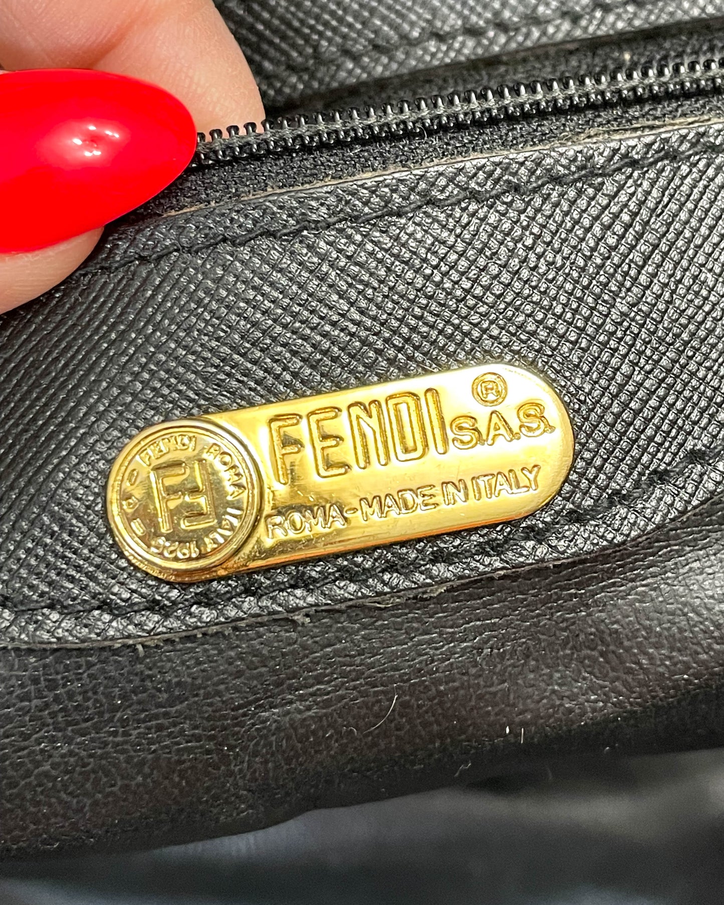 Fendi Vintage PVC Weekend Bag