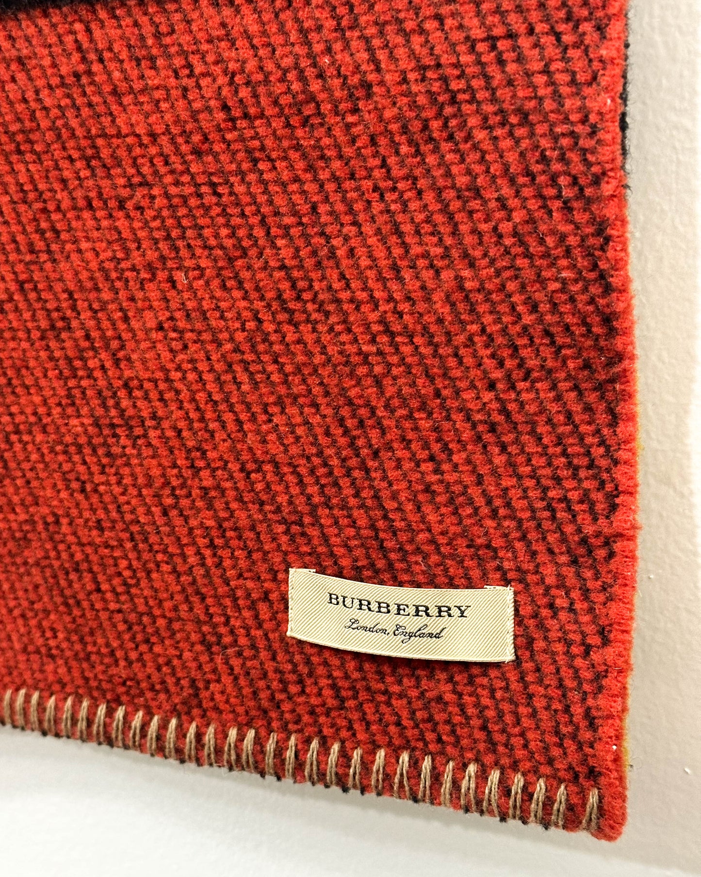Burberry Wool/Cashmere Blend Scarf