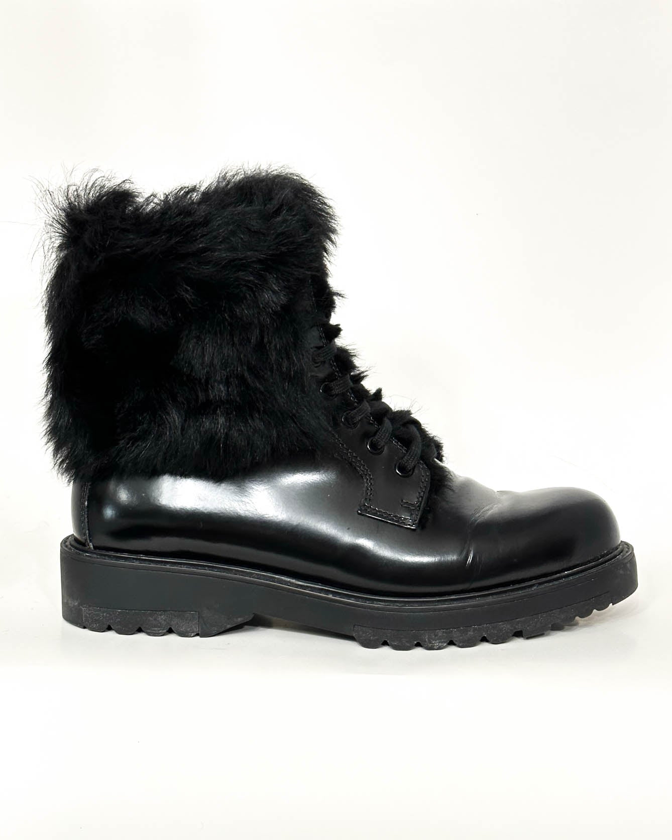 Prada sale boots white