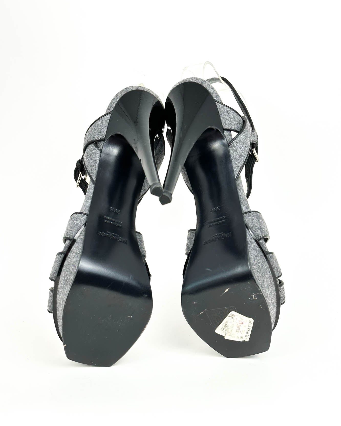 Saint Laurent Tribute Sandals- Size 38.5