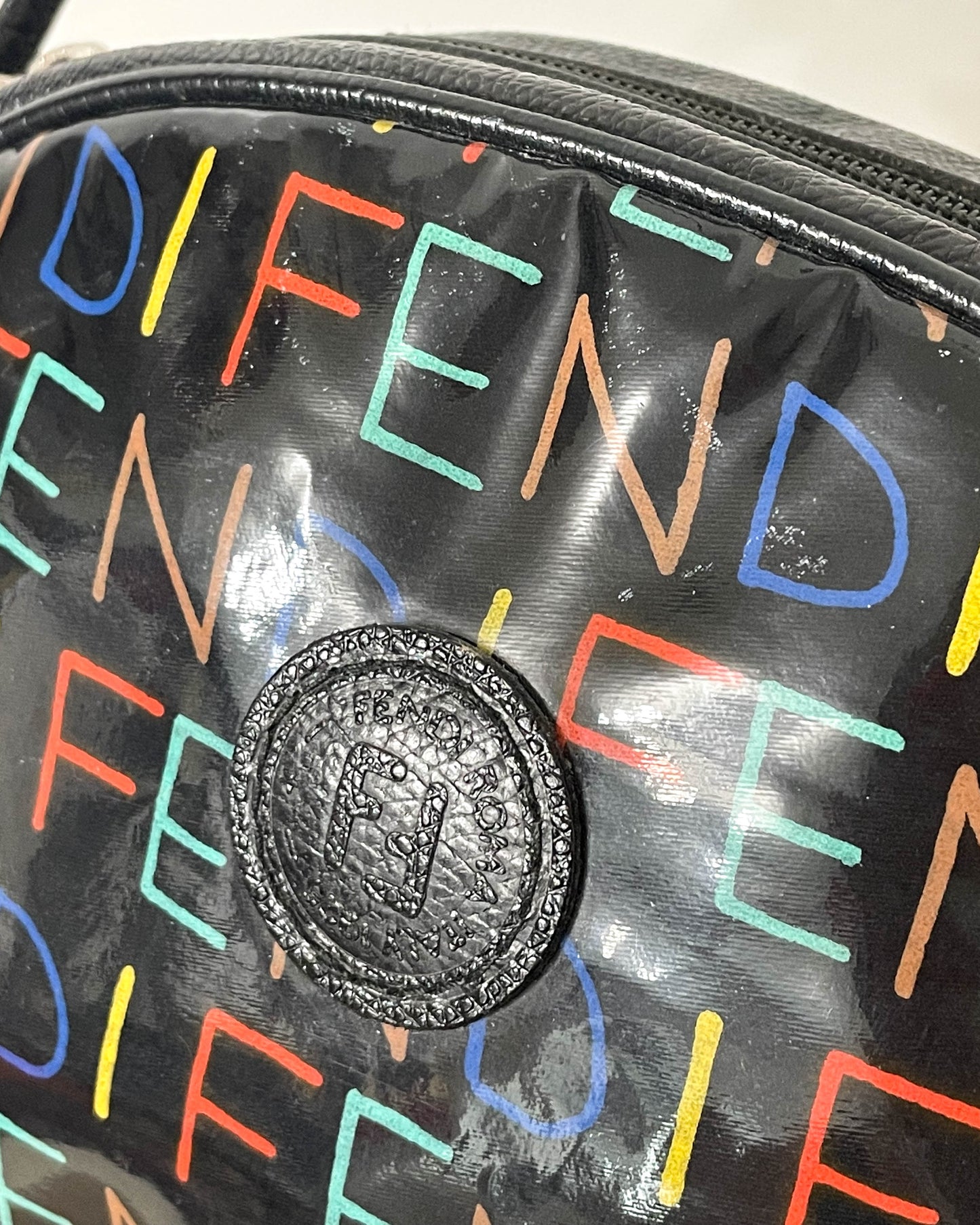 Fendi Vintage Crossbody PVC Bag