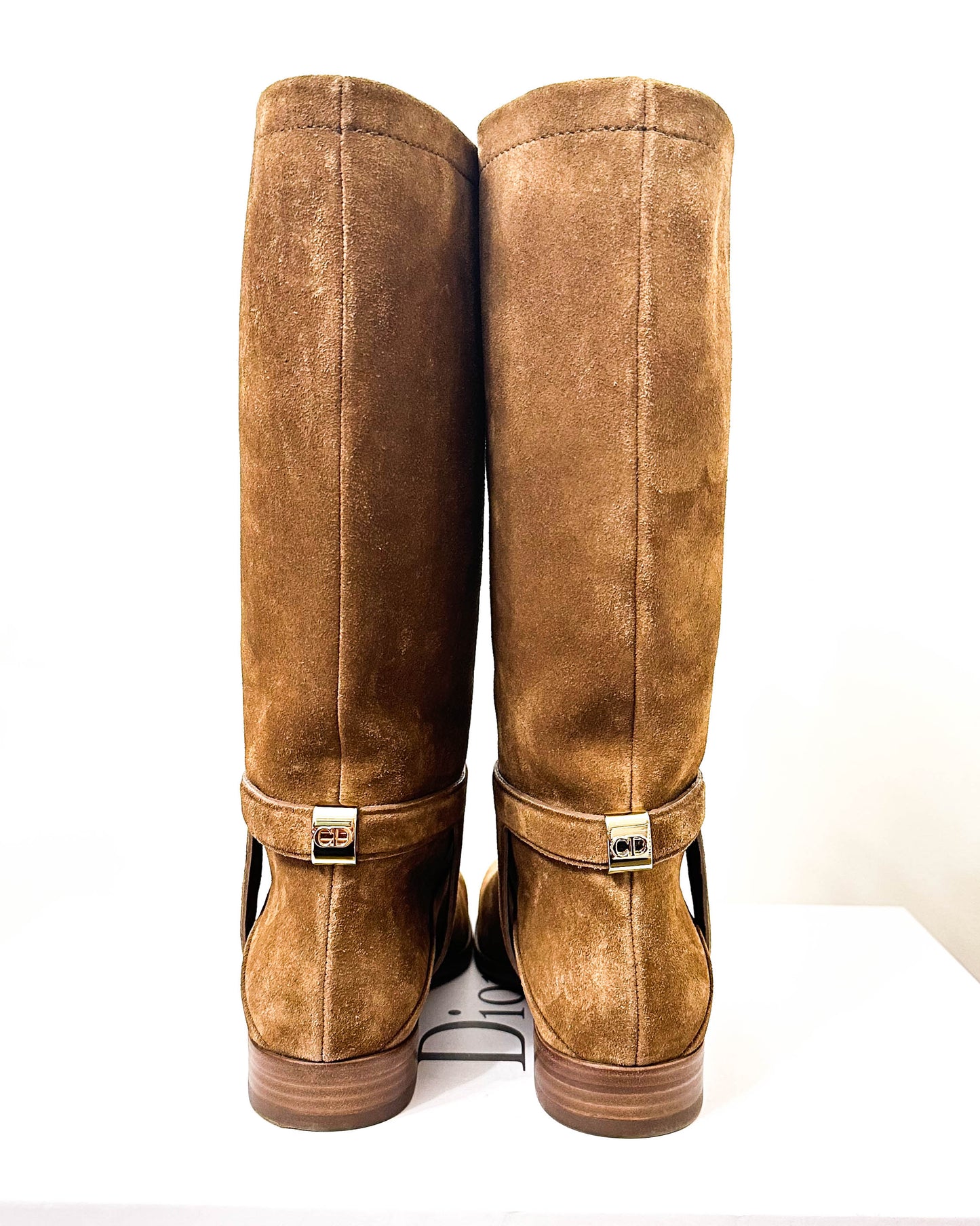 Christian Dior Suede Boots- Size 38.5