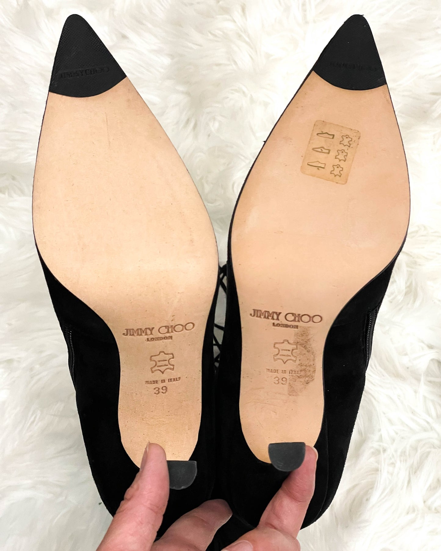 Jimmy Choo Suede Boots- Size 39