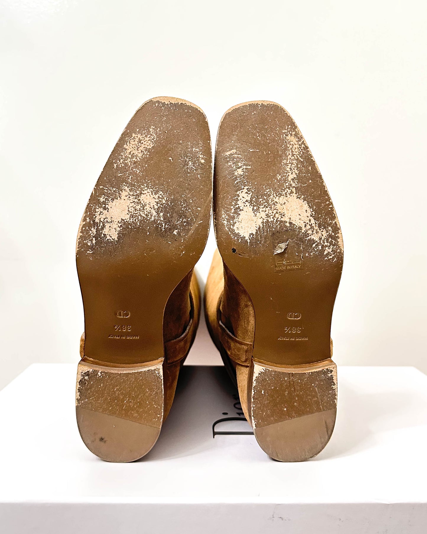Christian Dior Suede Boots- Size 38.5