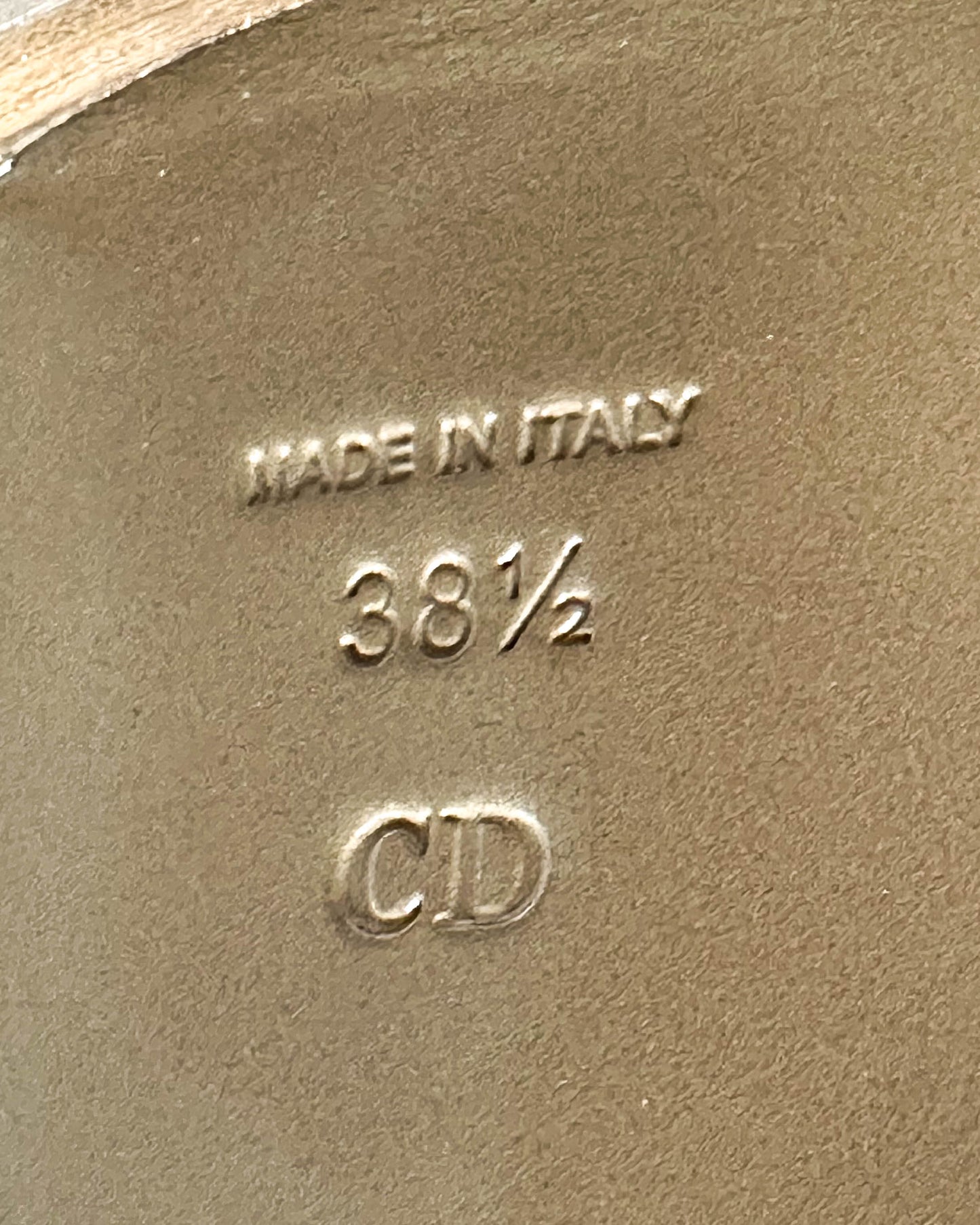 Christian Dior Suede Boots- Size 38.5