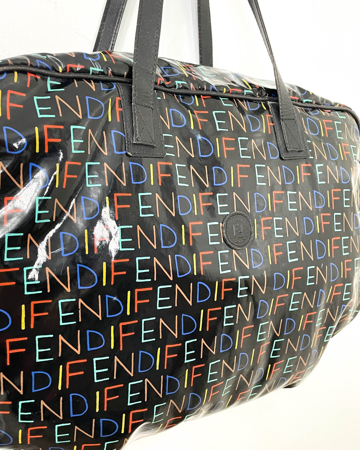 Fendi Vintage PVC Weekend Bag