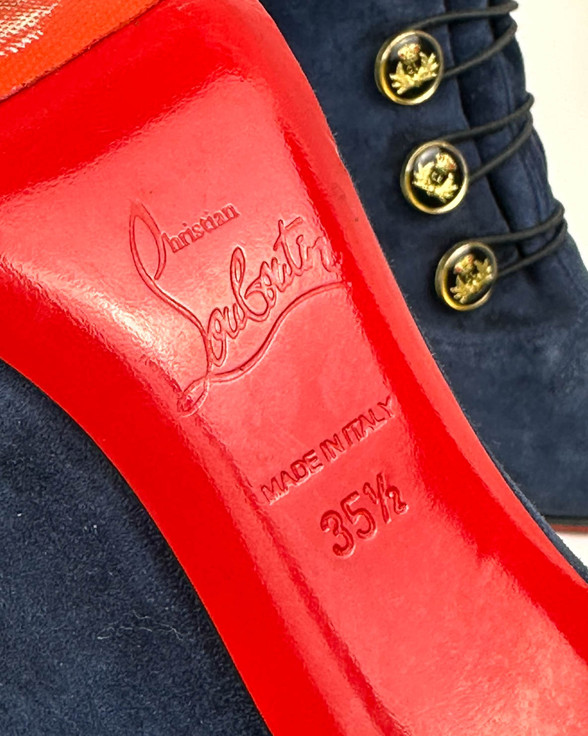 Christian Louboutin Boots- Size 35.5