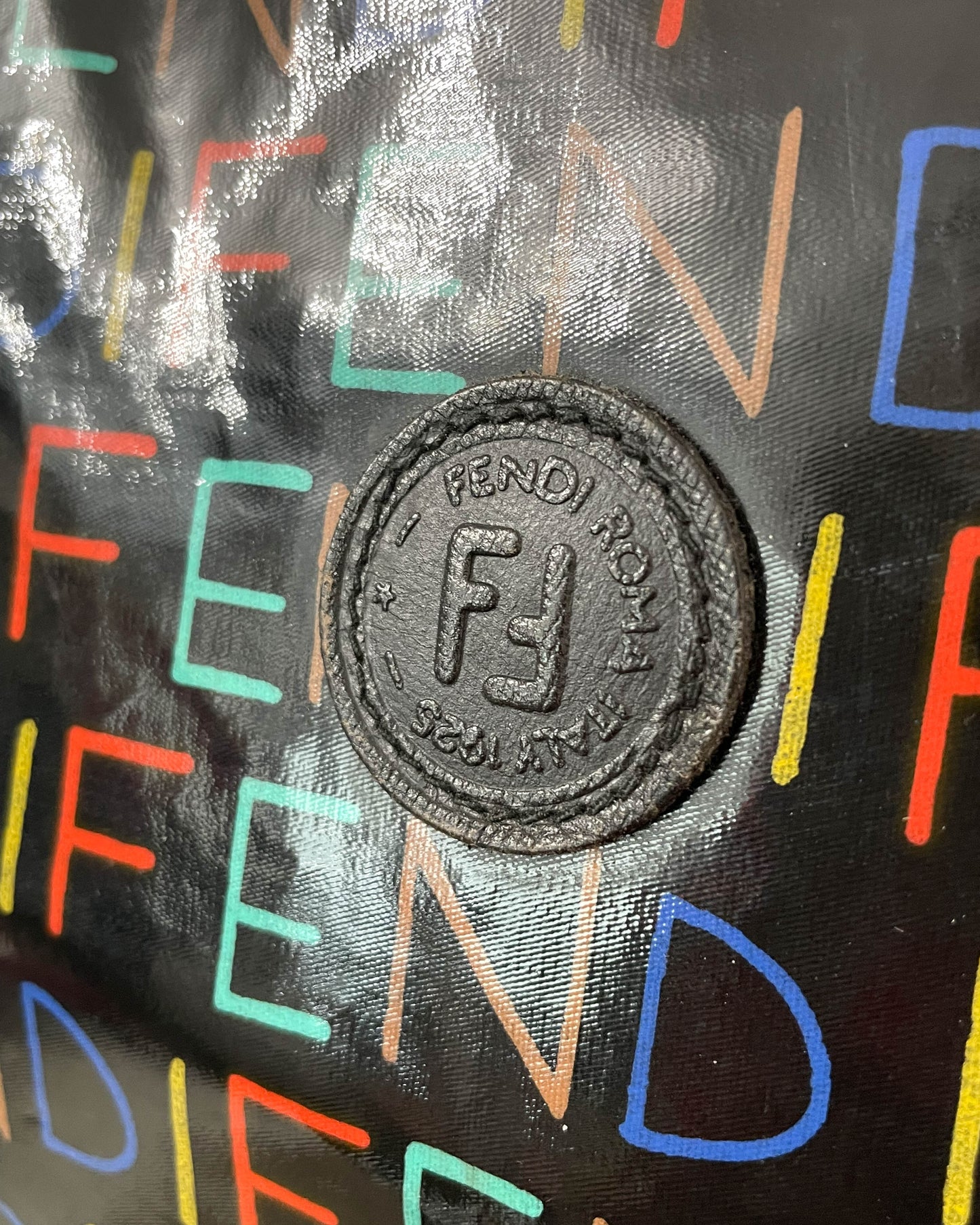 Fendi Vintage PVC Weekend Bag