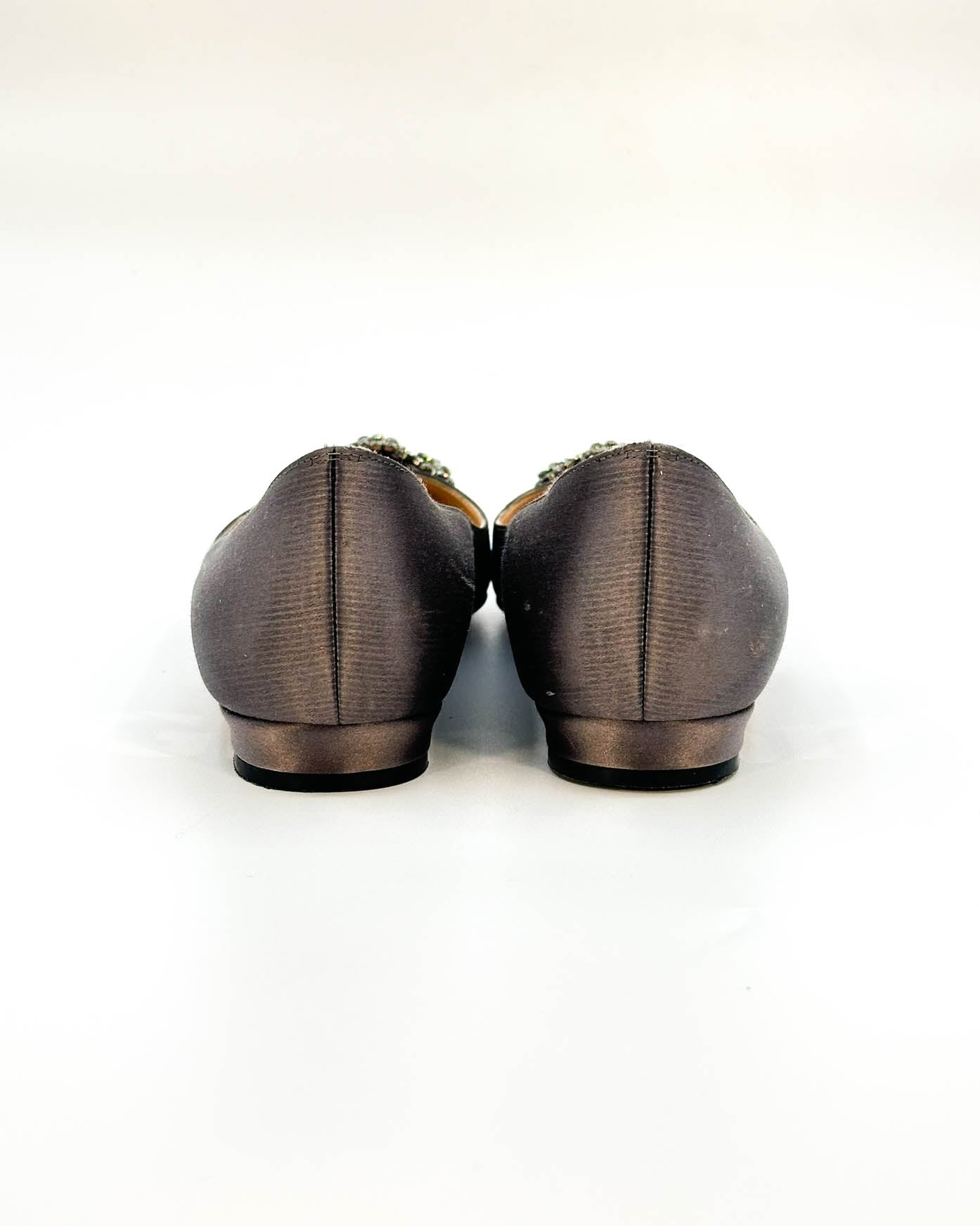Manolo Blahnik Hangisi Flats- Size 38