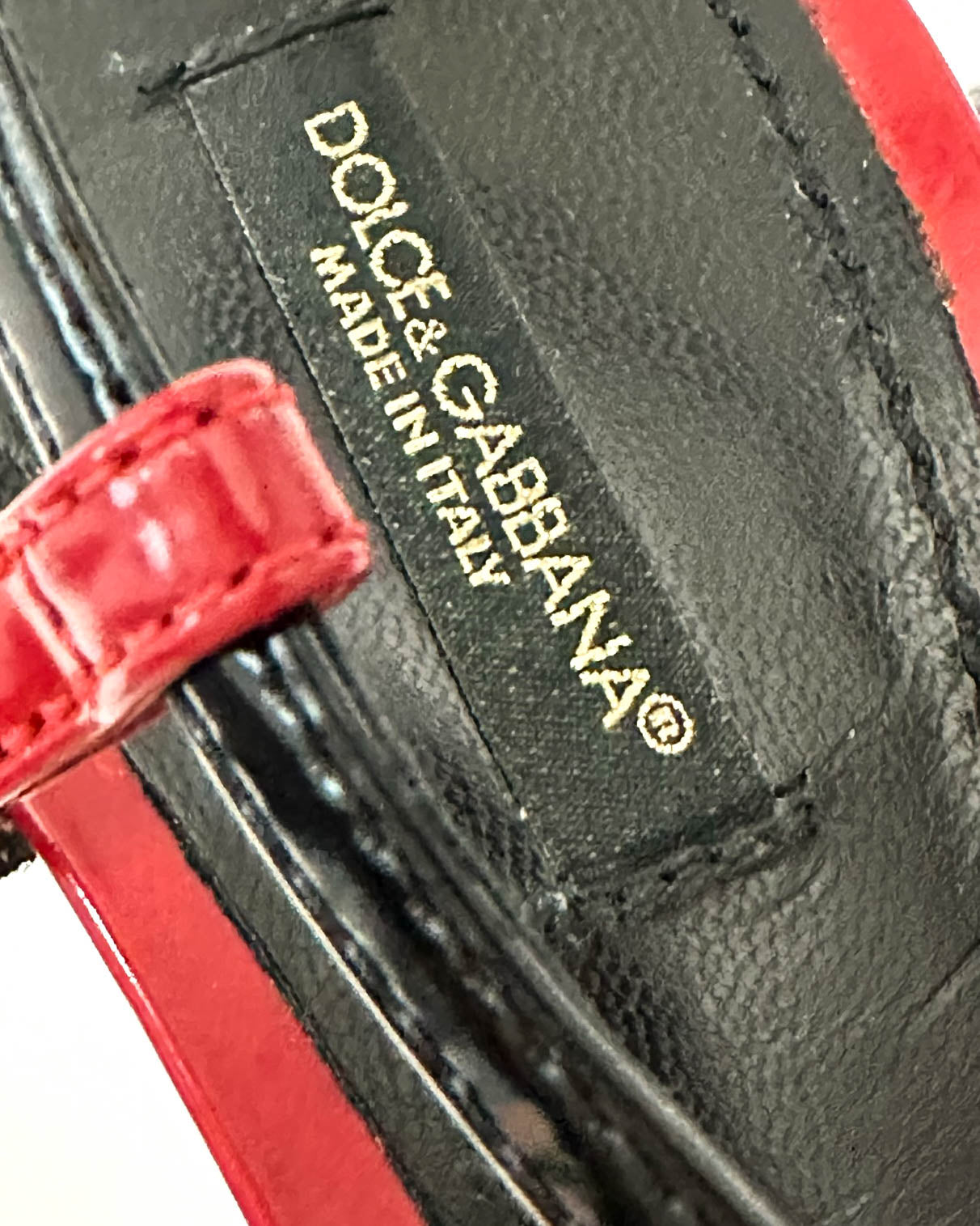 Dolce & Gabbana Sandals- Size 39.5