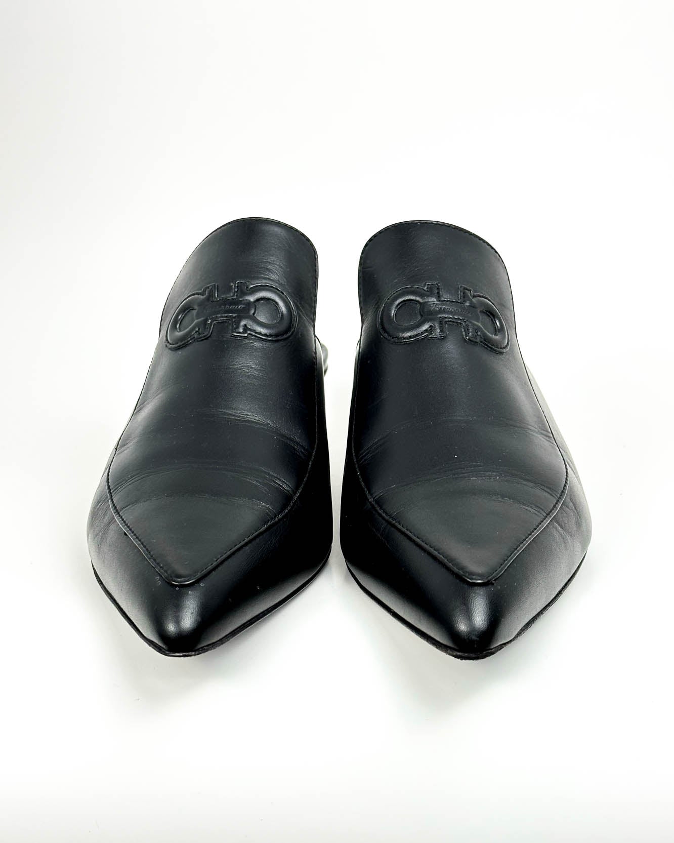 Salvatore Ferragamo Mules- Size 9.5
