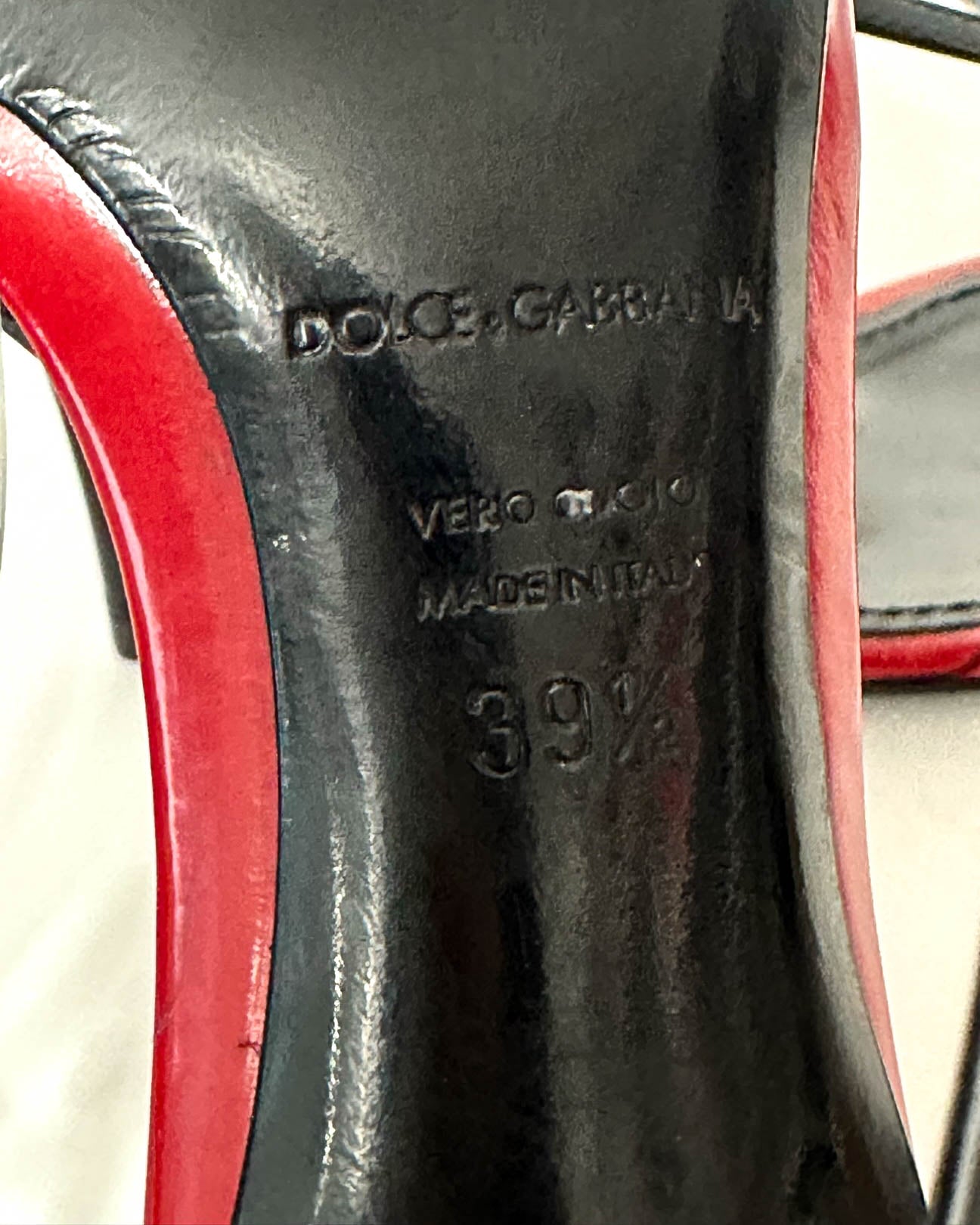 Dolce & Gabbana Sandals- Size 39.5