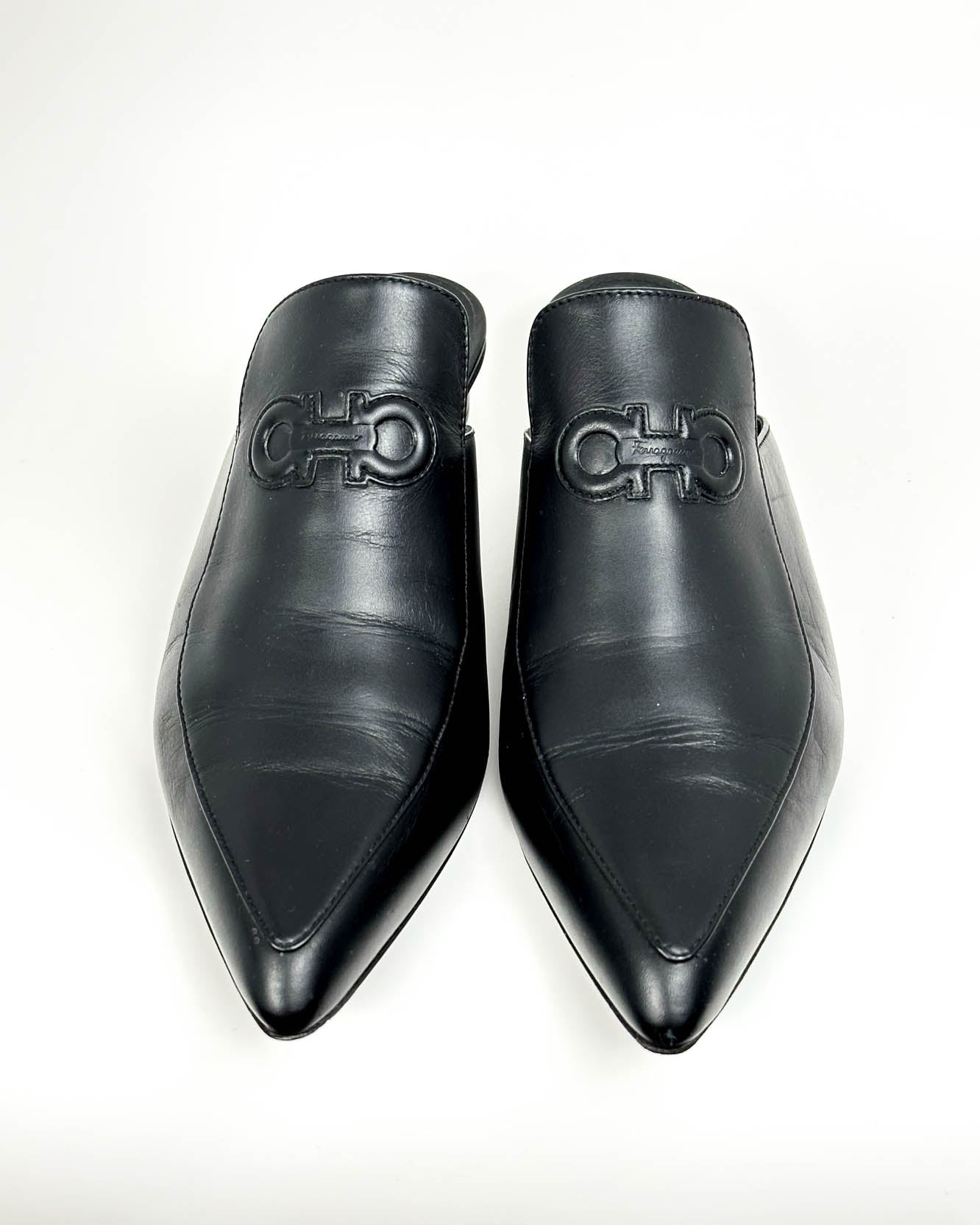 Salvatore Ferragamo Mules- Size 9.5