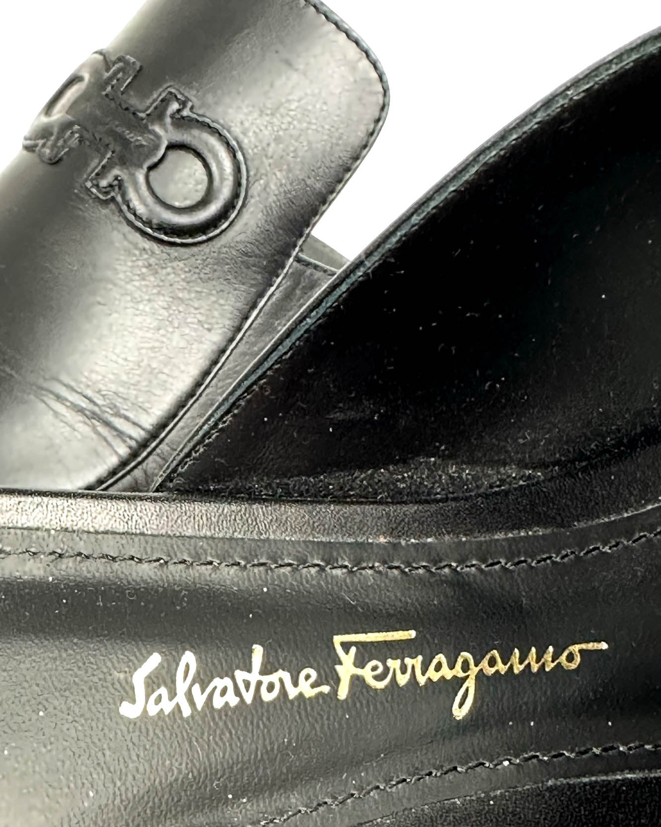 Salvatore Ferragamo Mules- Size 9.5