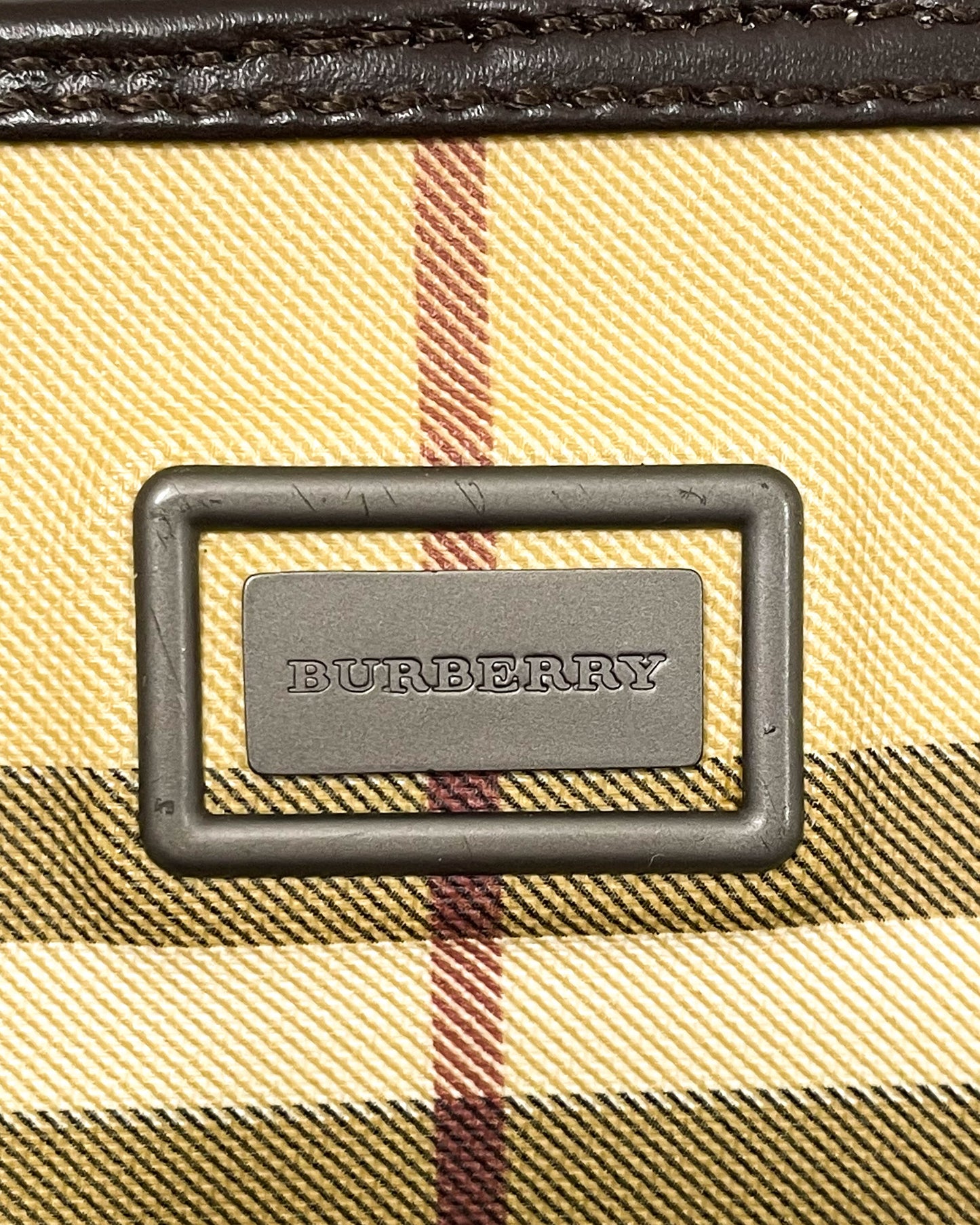 Burberry Beige Check Purse
