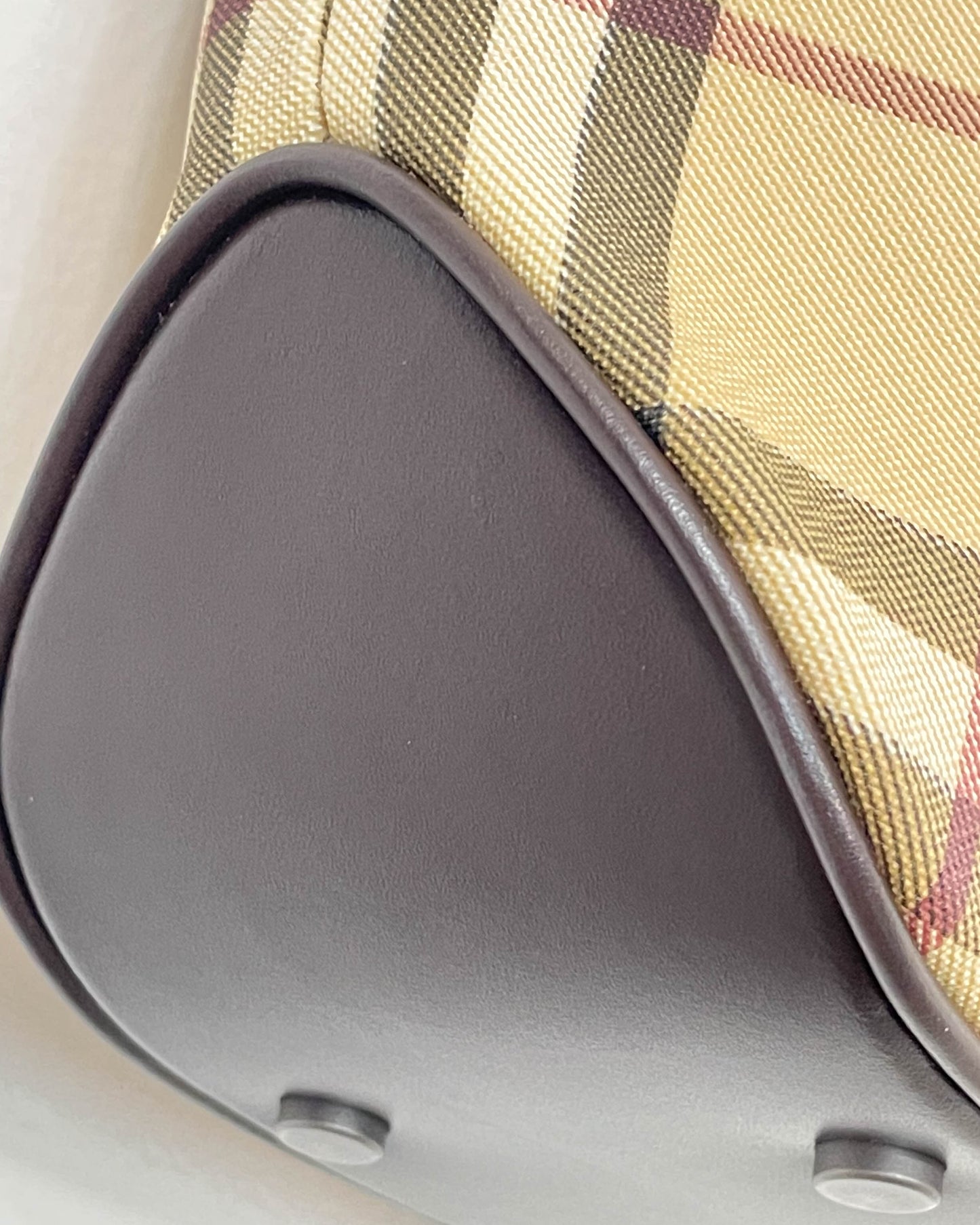 Burberry Beige Check Purse