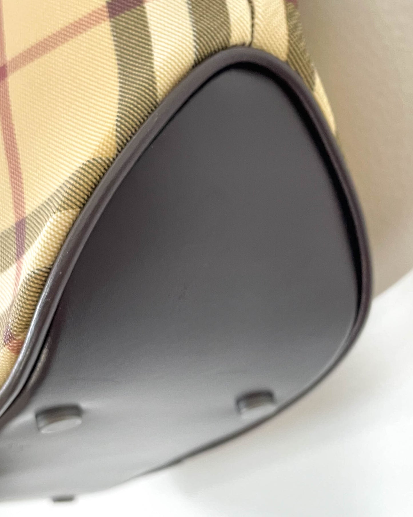 Burberry Beige Check Purse
