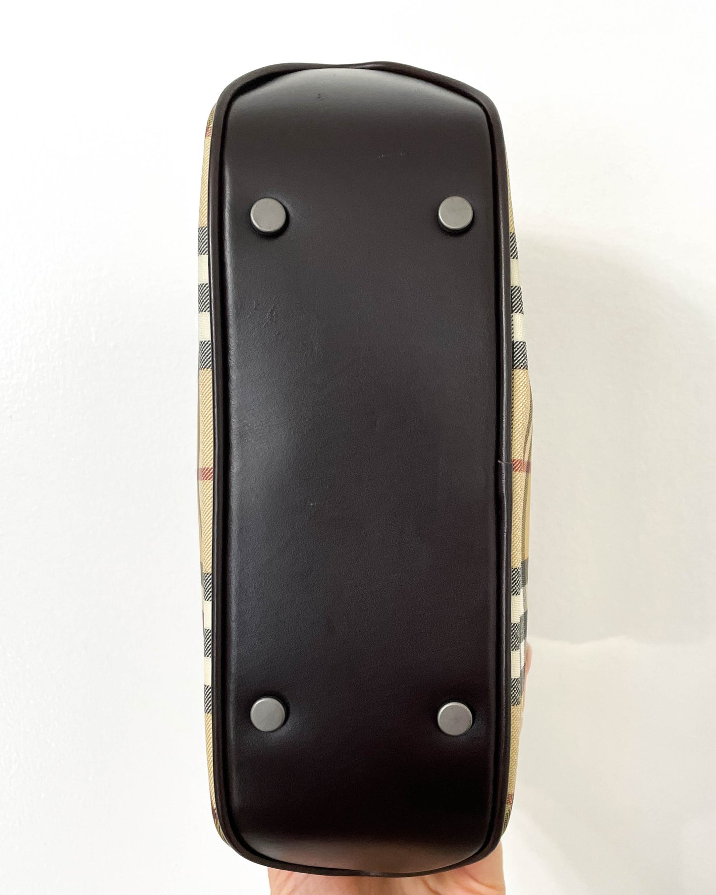 Burberry Beige Check Purse