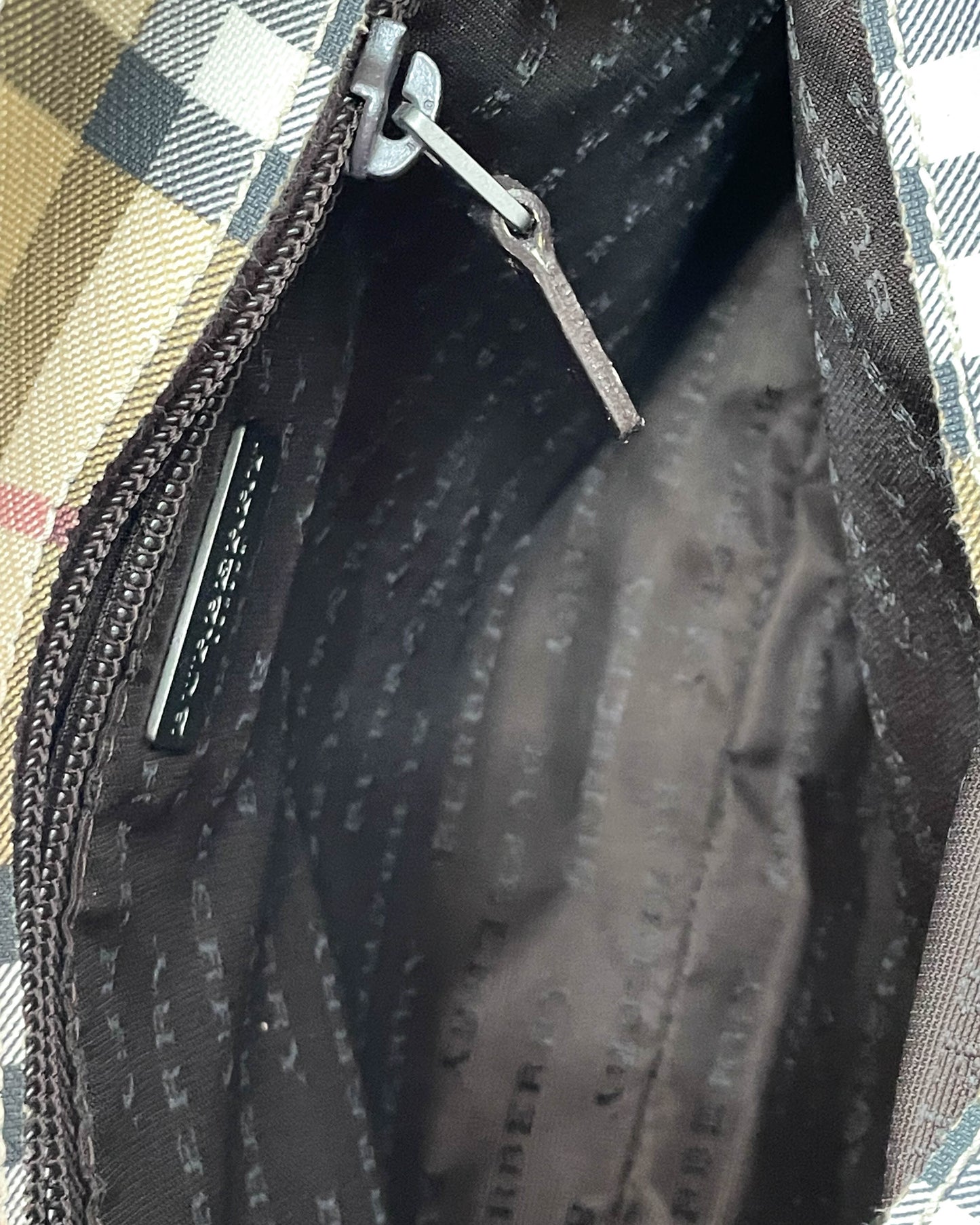 Burberry Beige Check Purse