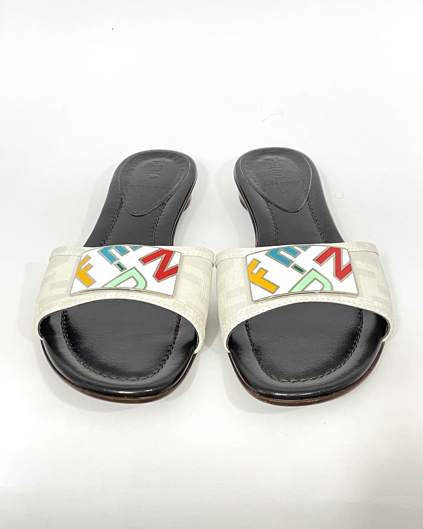Fendi Signature Sandals - Size 38