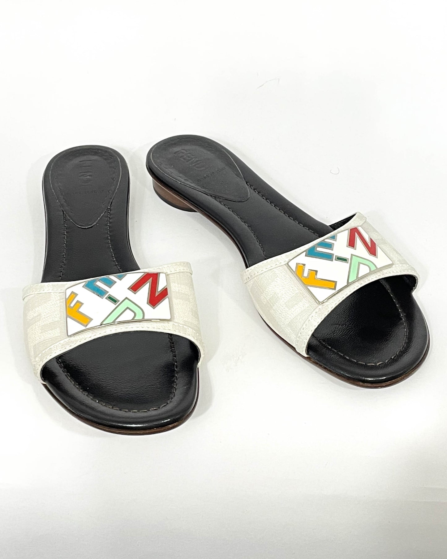 Fendi Signature Sandals - Size 38