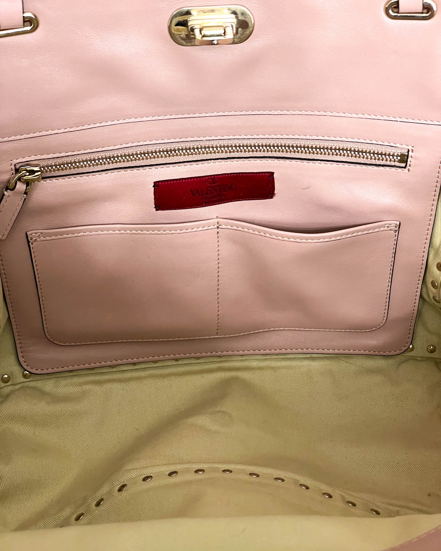 Valentino Rockstud Crossbody Tote