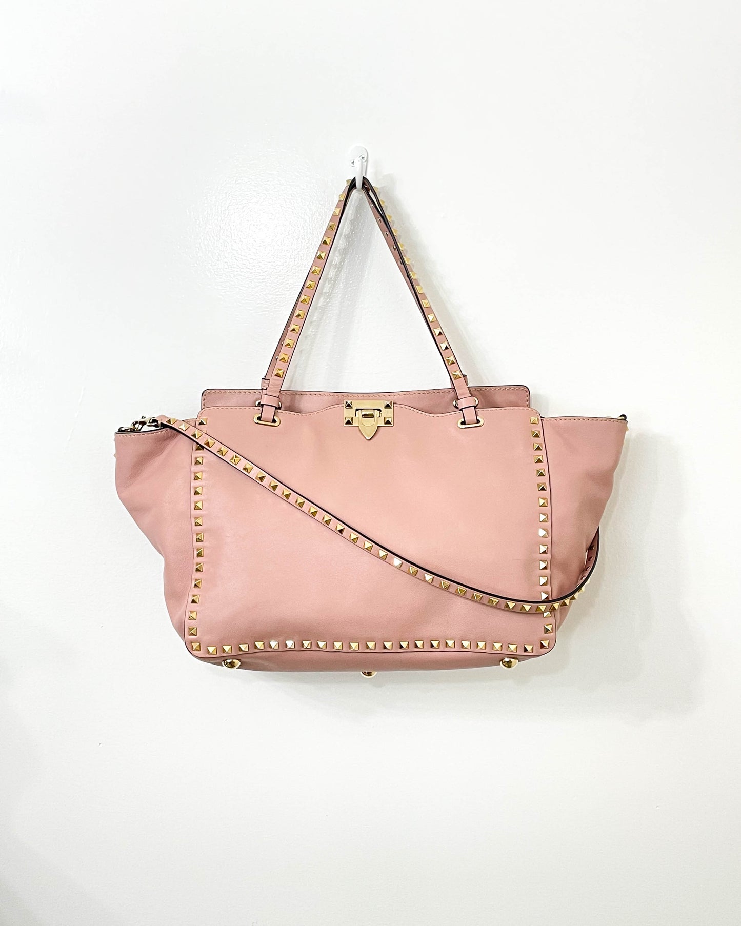 Valentino Rockstud Crossbody Tote