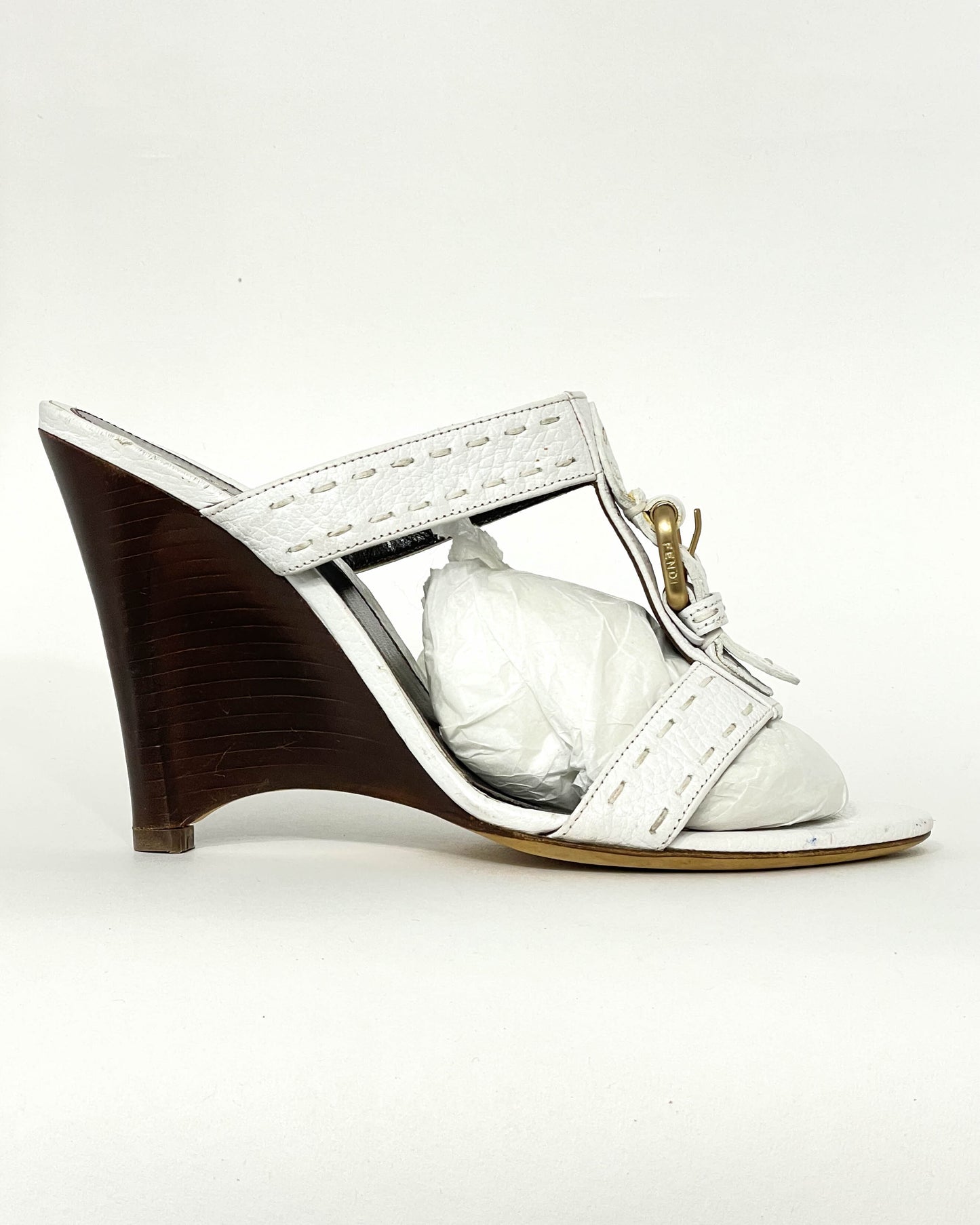 Fendi Wedge Sandals- Size 39