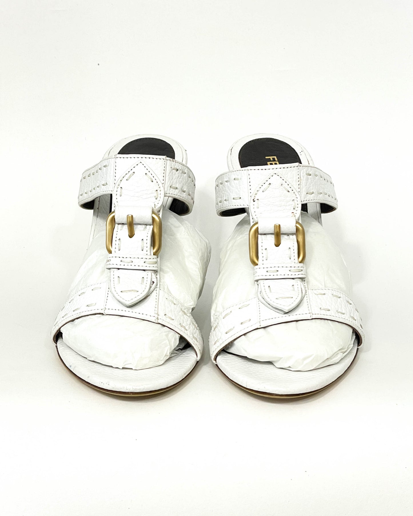 Fendi Wedge Sandals- Size 39