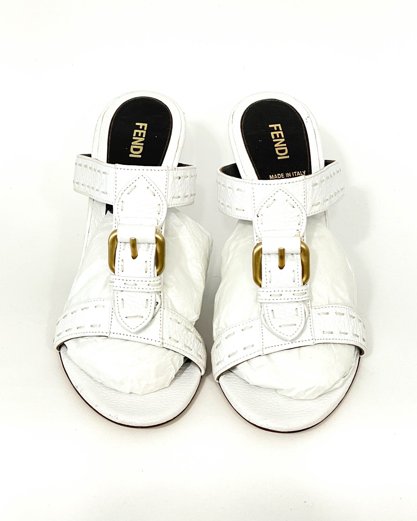 Fendi Wedge Sandals- Size 39