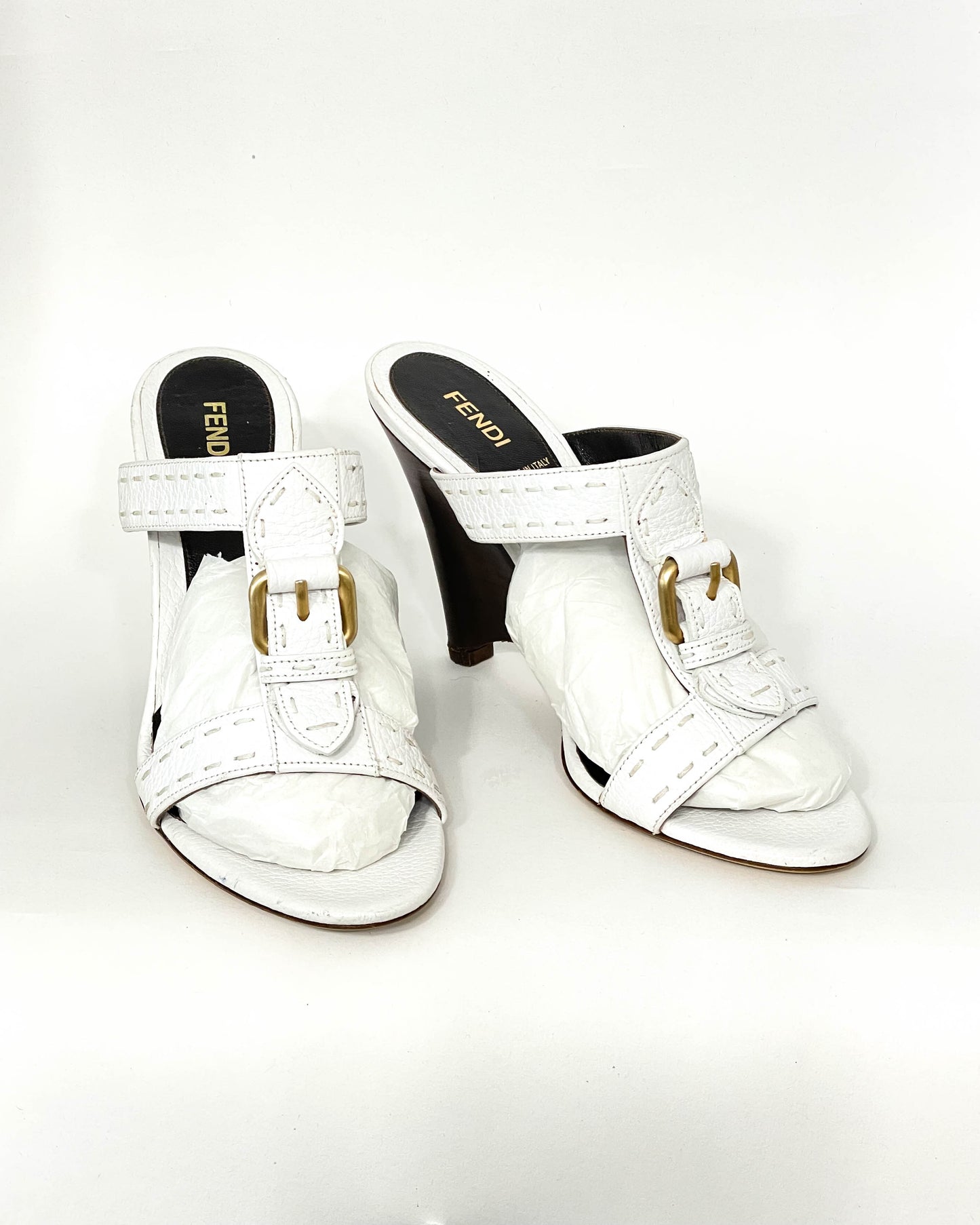 Fendi Wedge Sandals- Size 39