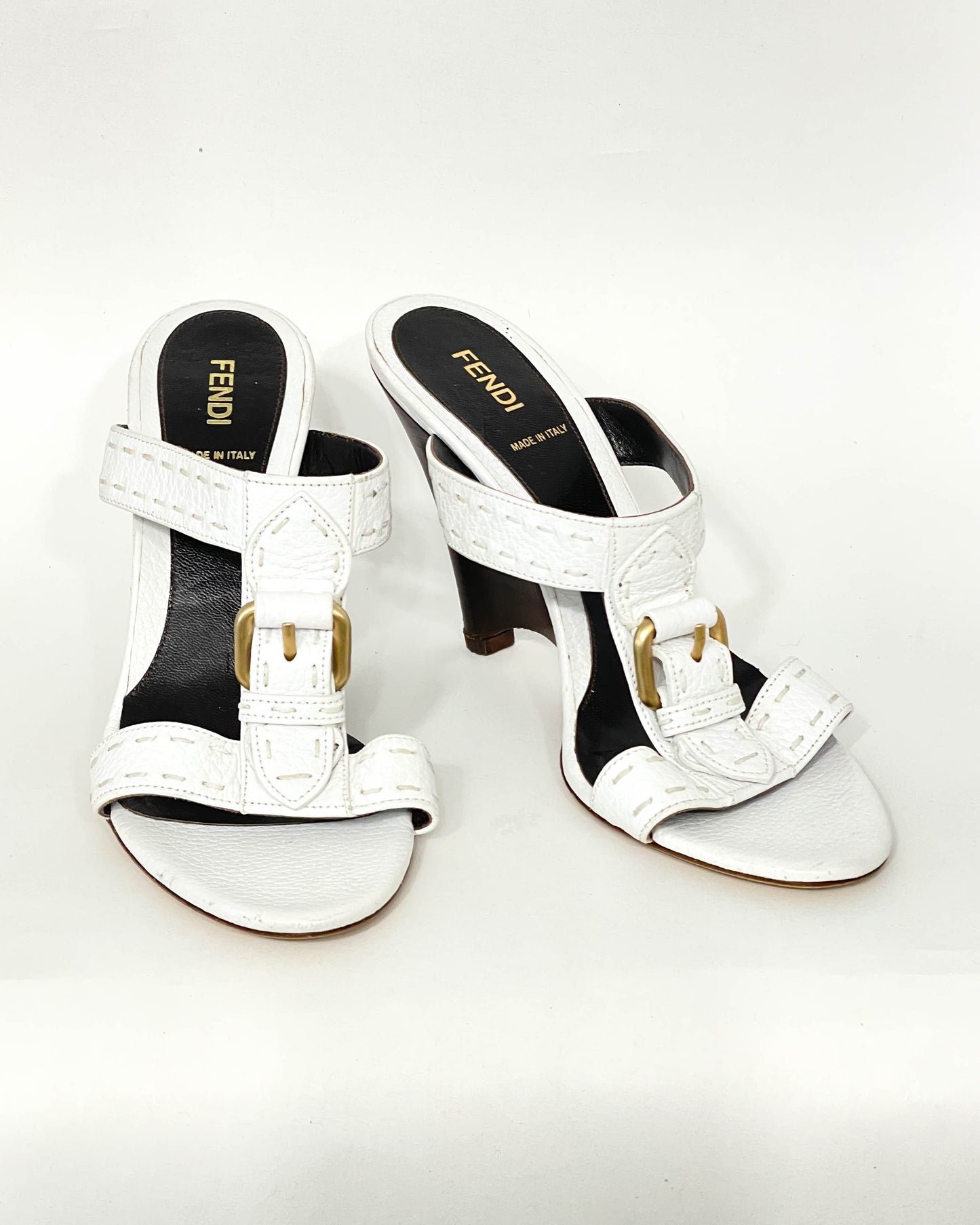Fendi Wedge Sandals- Size 39