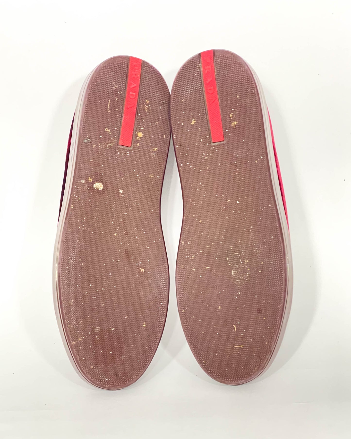 Prada Velvet Sneakers- Size 39