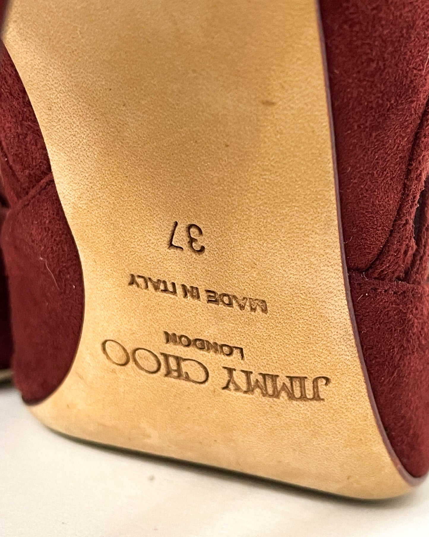 Jimmy Choo Suede Pumps- Size 37