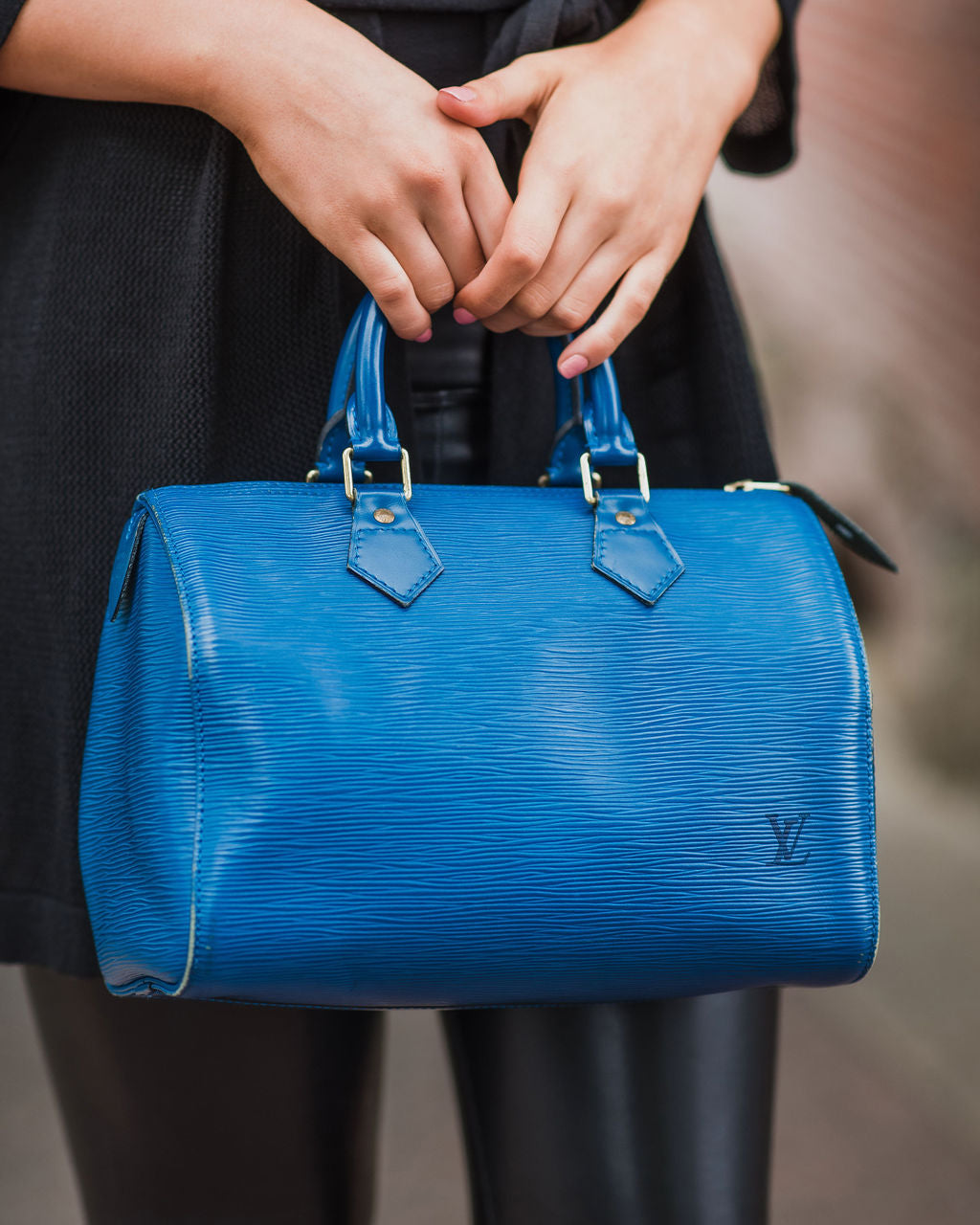 Louis Vuitton Epi Speedy 25 Purse