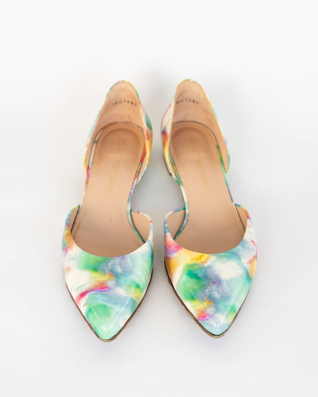 Stuart Weitzman Twodays patent leather flats - Size 8