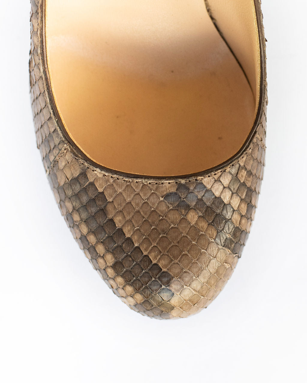 Giorgio's of Palm Beach Snakeskin Pumps - Size 37