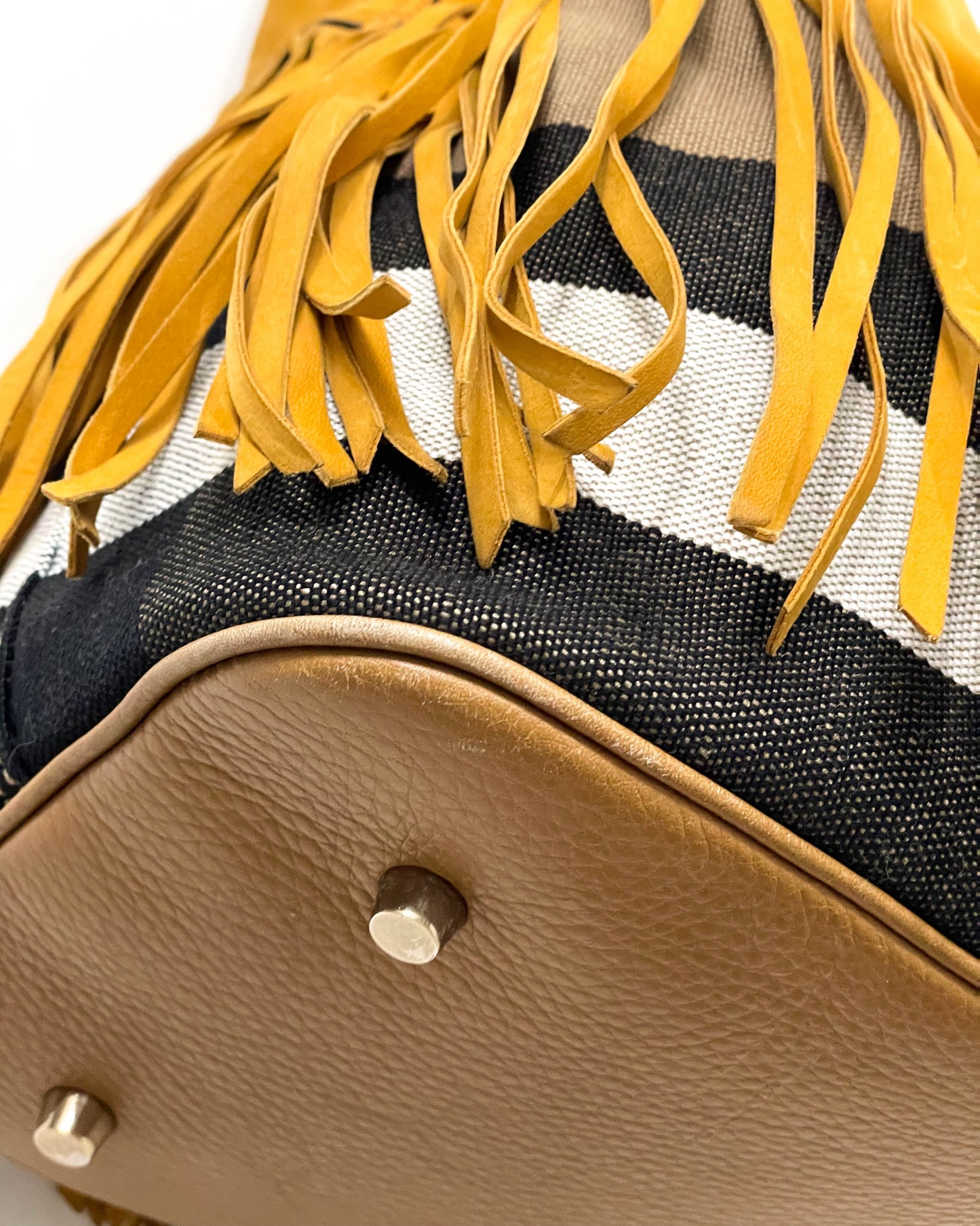 Burberry Susanna Fringe Bag with Pouch