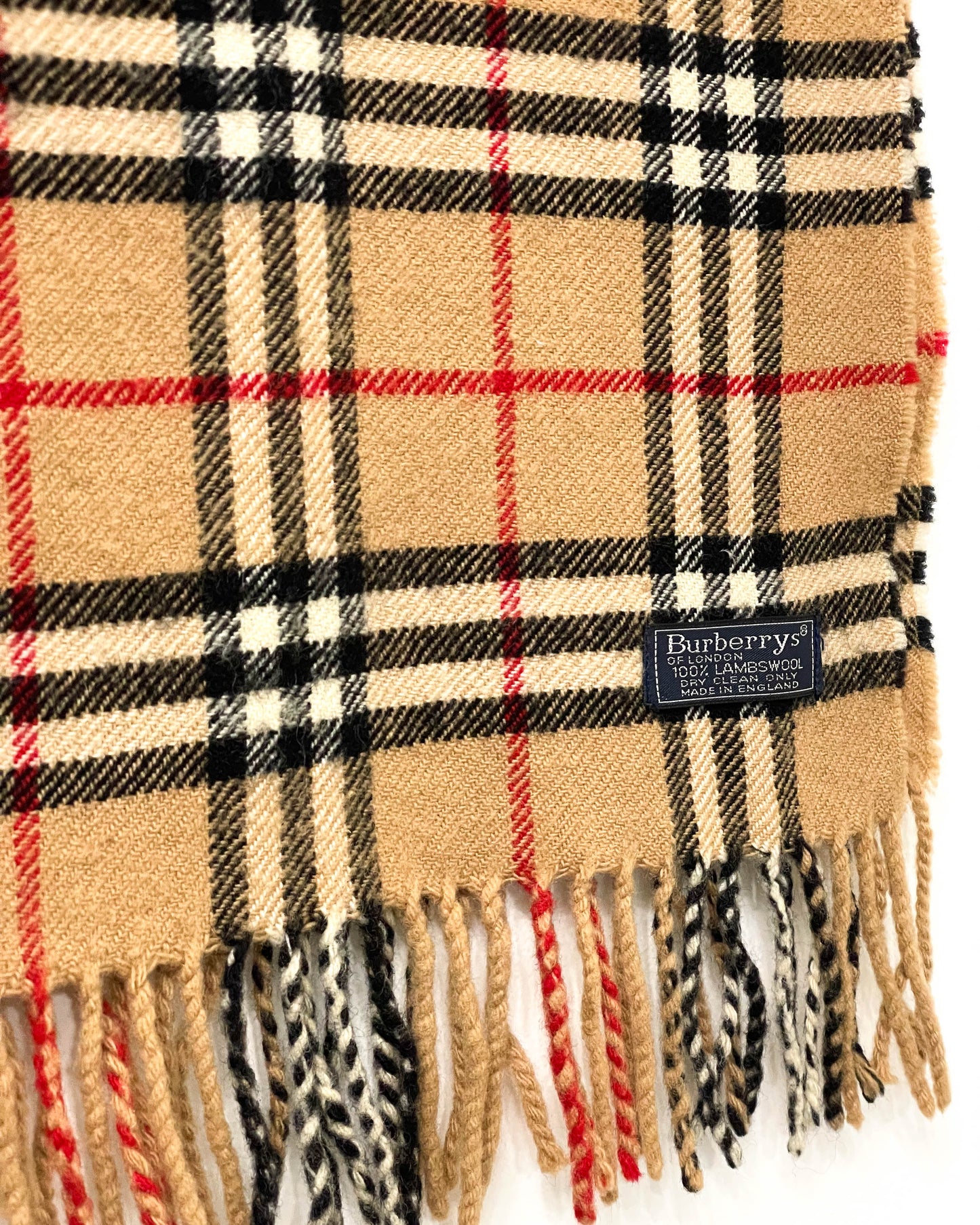 Burberry Lambswool Vintage Scarf