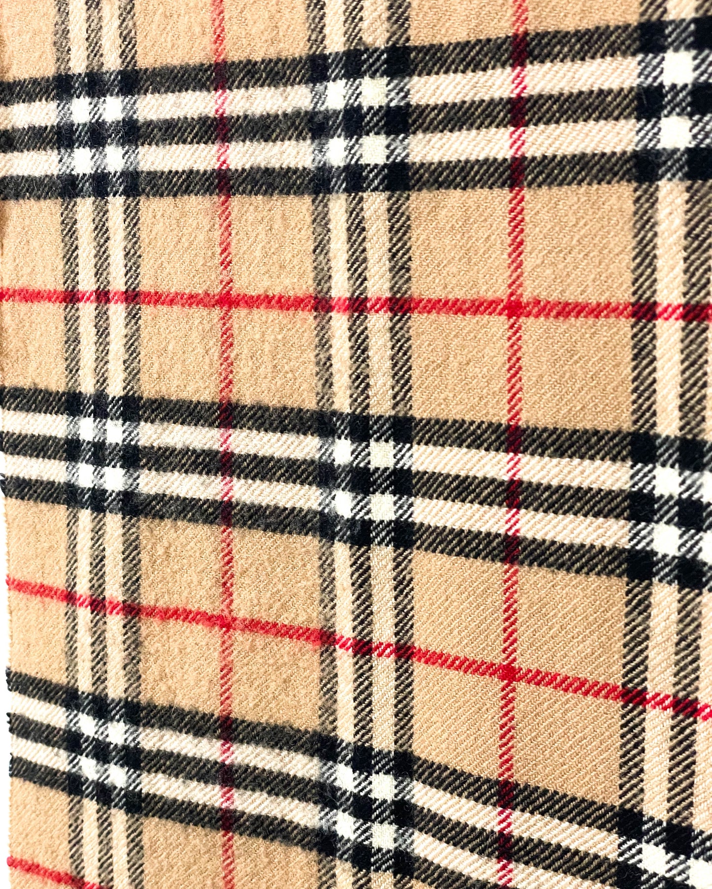 Burberry Lambswool Vintage Scarf