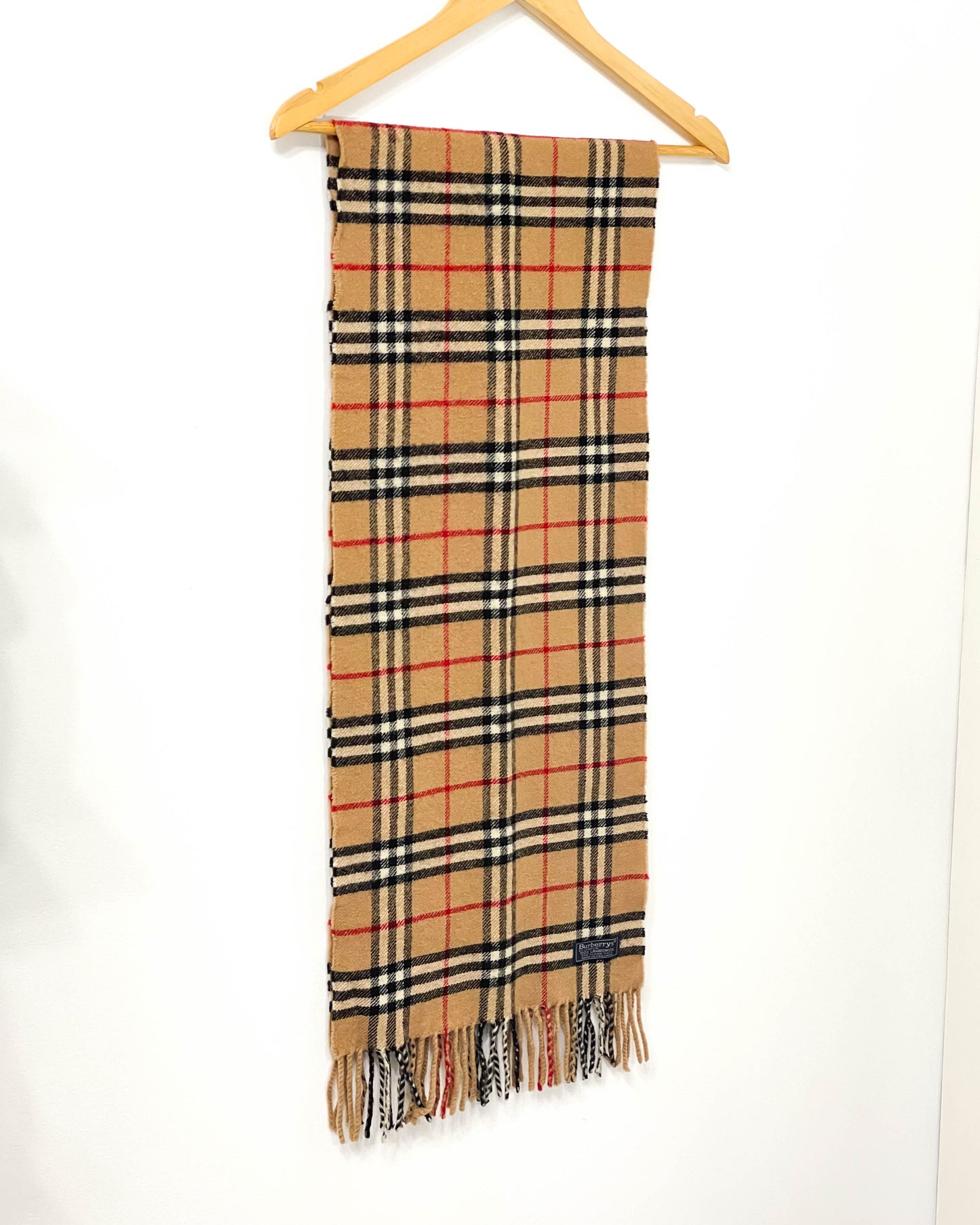 Burberry Lambswool Vintage Scarf