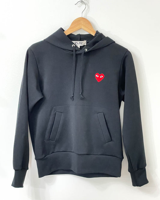 Commes des Garcons Play Hoodie- Size Large