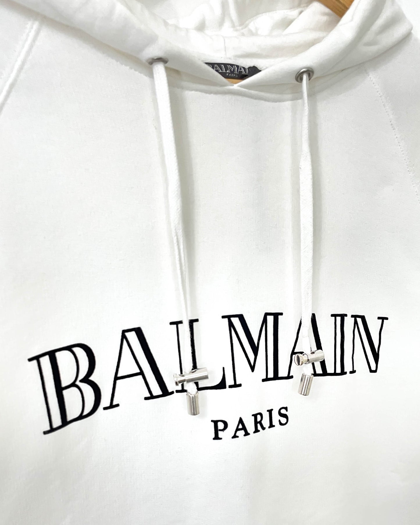 Balmain Logo Hoodie- Size Medium