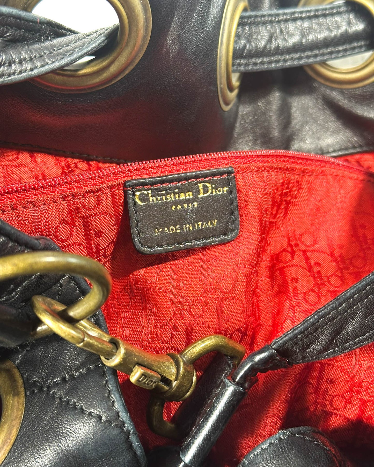 Christian Dior Giant Bucket Bag
